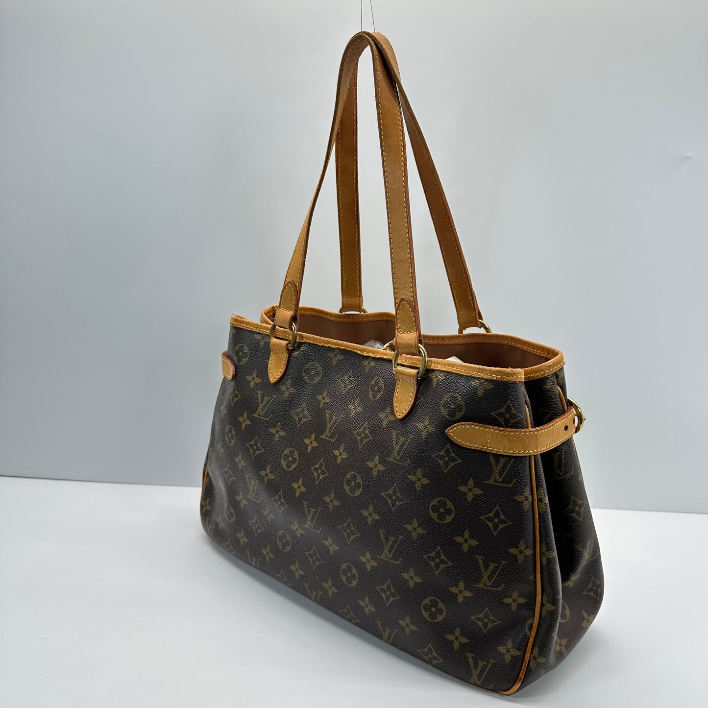Authentic 2005 Louis Vuitton Monogram Batignolles Horizontal Tote