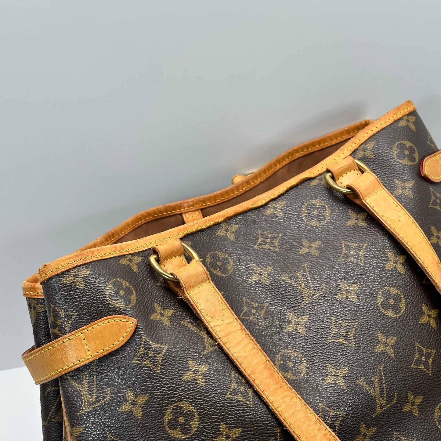 Authentic 2005 Louis Vuitton Monogram Batignolles Horizontal Tote