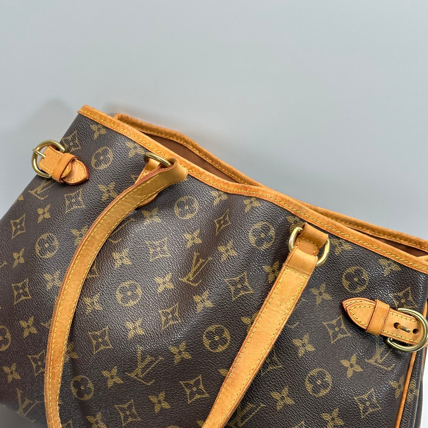 Authentic 2005 Louis Vuitton Monogram Batignolles Horizontal Tote