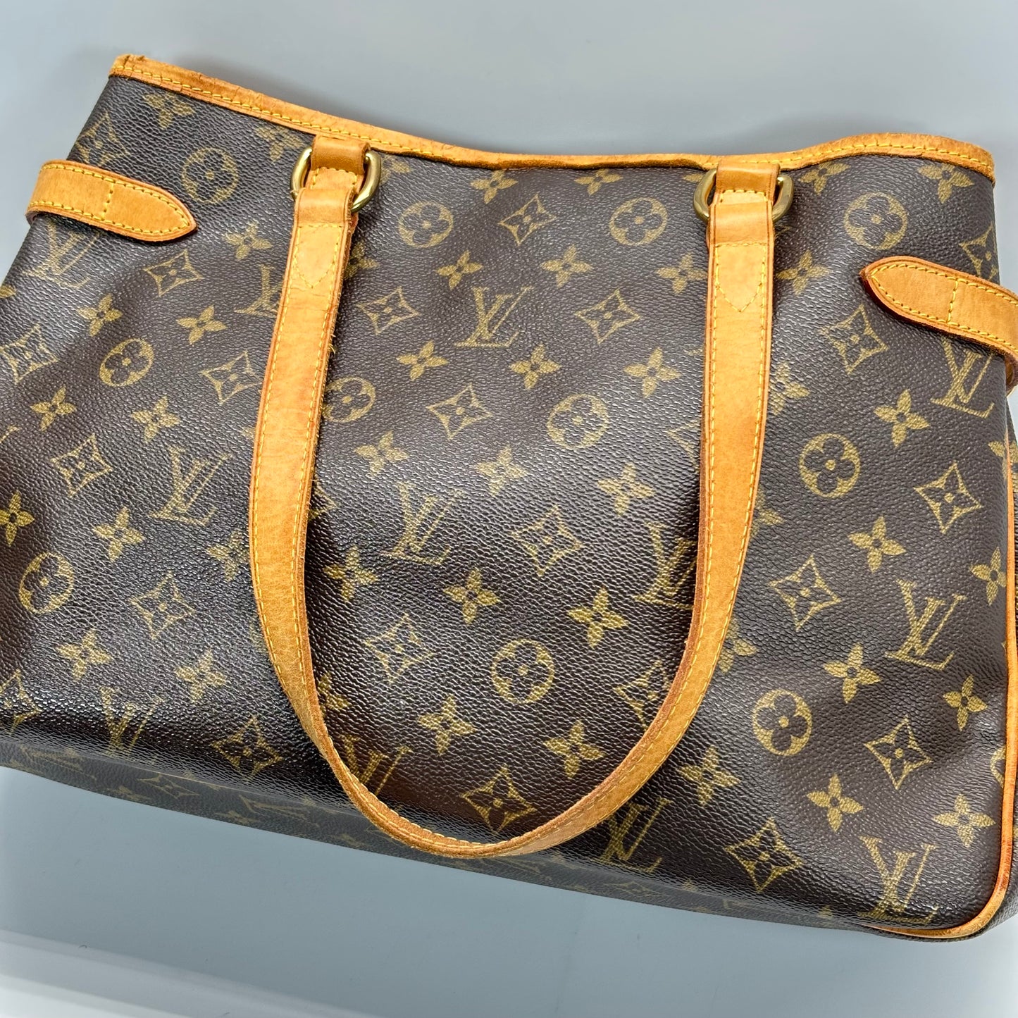 Authentic 2005 Louis Vuitton Monogram Batignolles Horizontal Tote