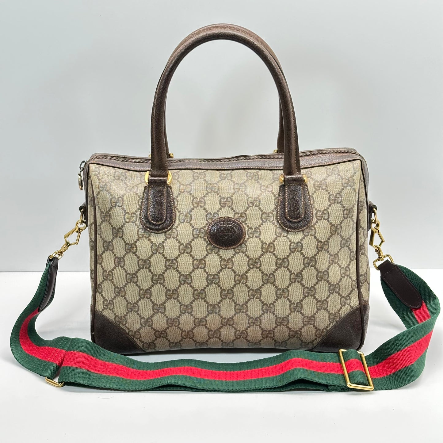 Authentic GUCCI Soho 2-Way Boston Handbag