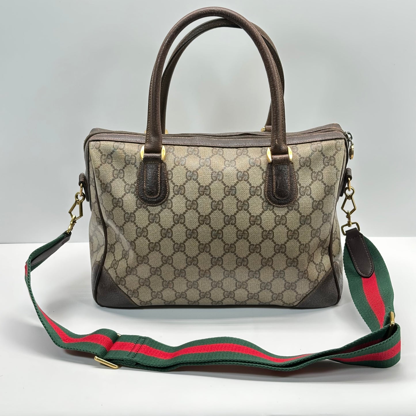 Authentic GUCCI Soho 2-Way Boston Handbag