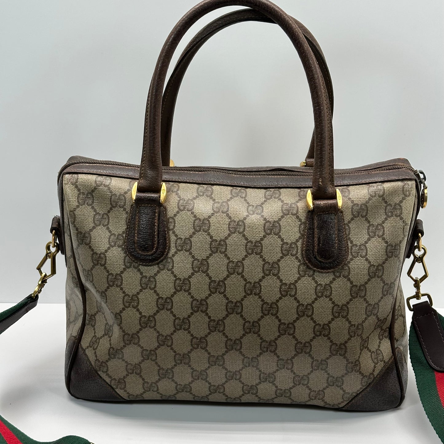 Authentic GUCCI Soho 2-Way Boston Handbag