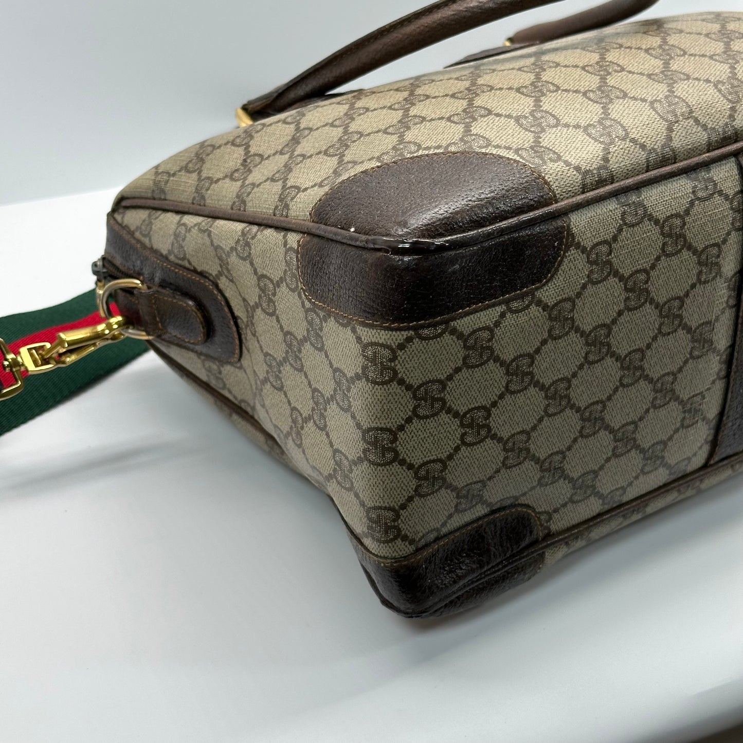 Authentic GUCCI Soho 2-Way Boston Handbag