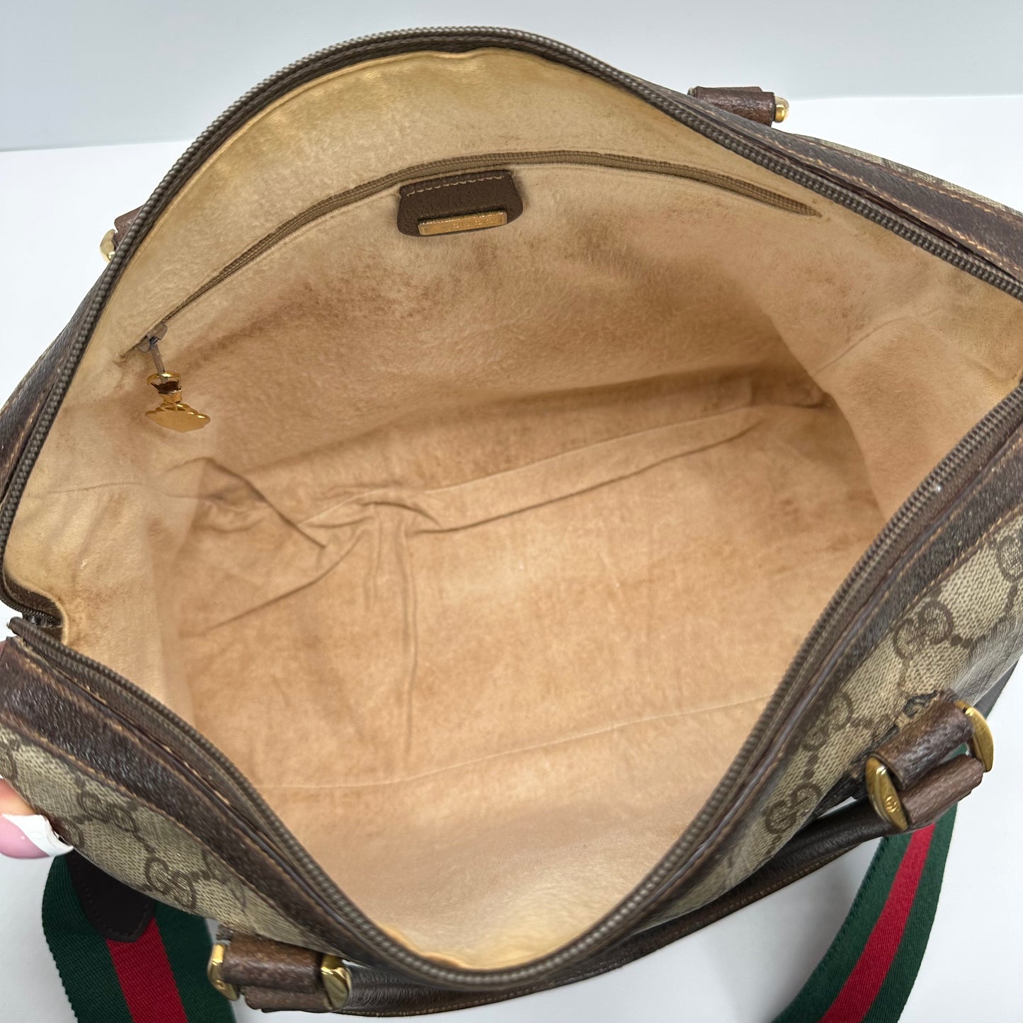 Authentic GUCCI Soho 2-Way Boston Handbag