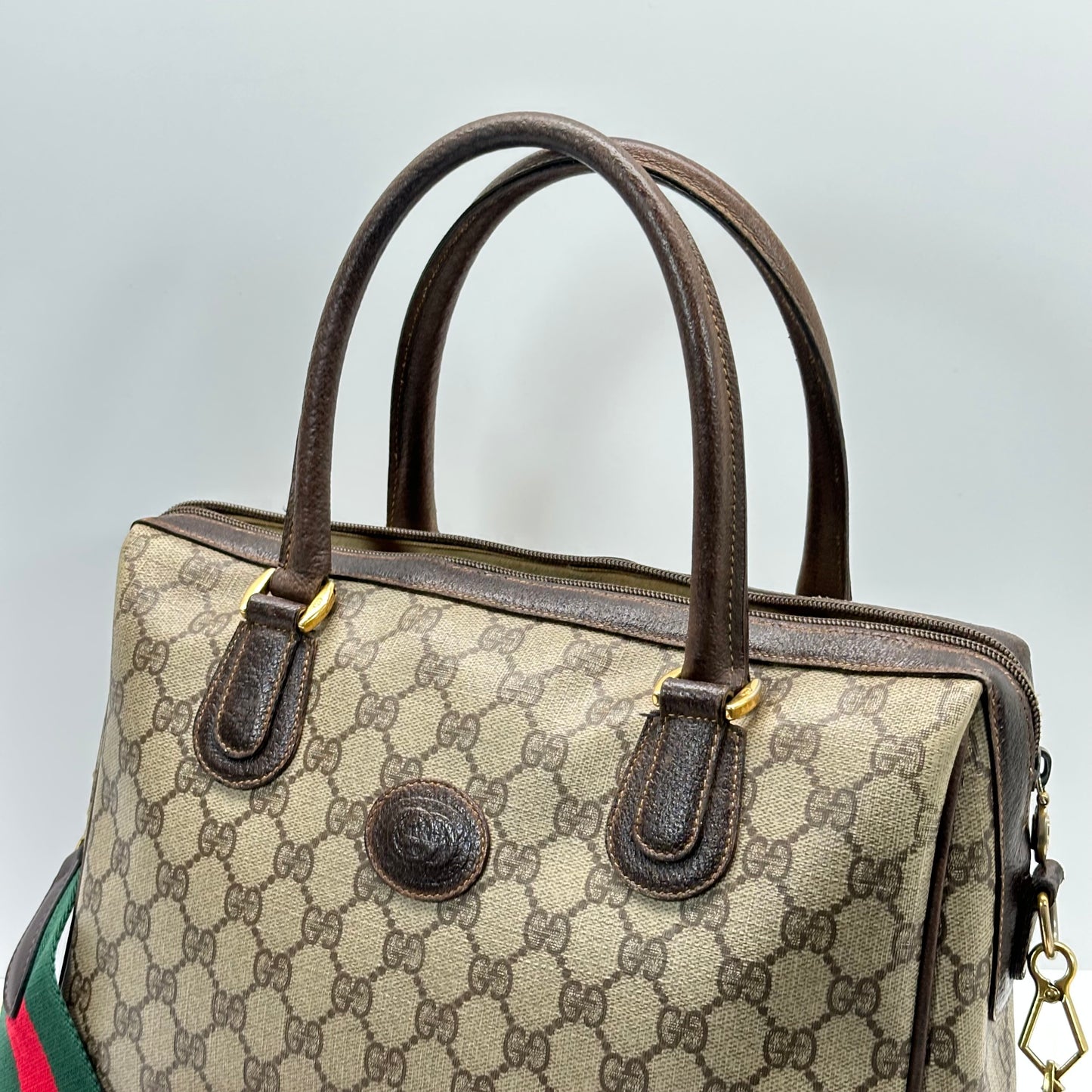 Authentic GUCCI Soho 2-Way Boston Handbag