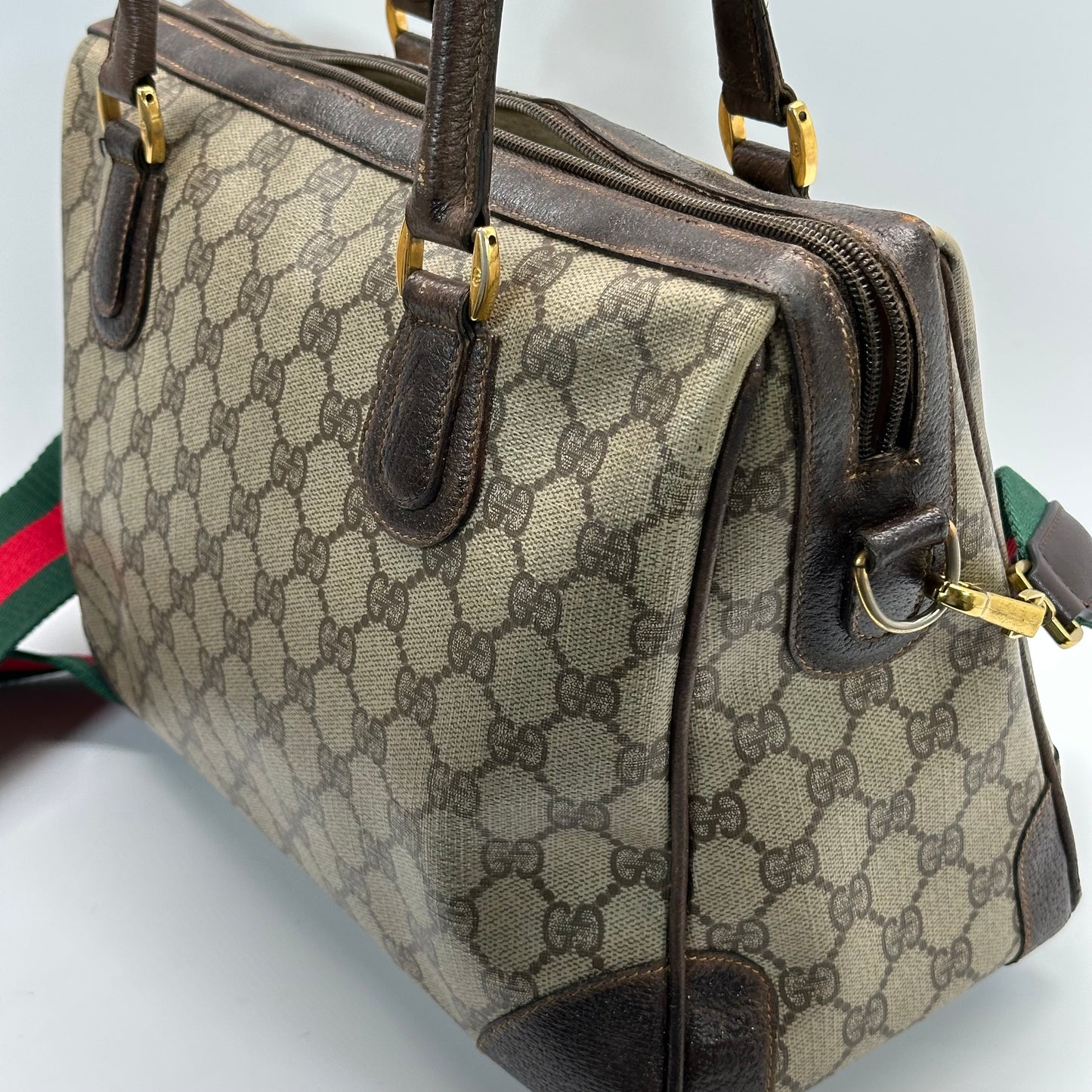 Authentic GUCCI Soho 2-Way Boston Handbag