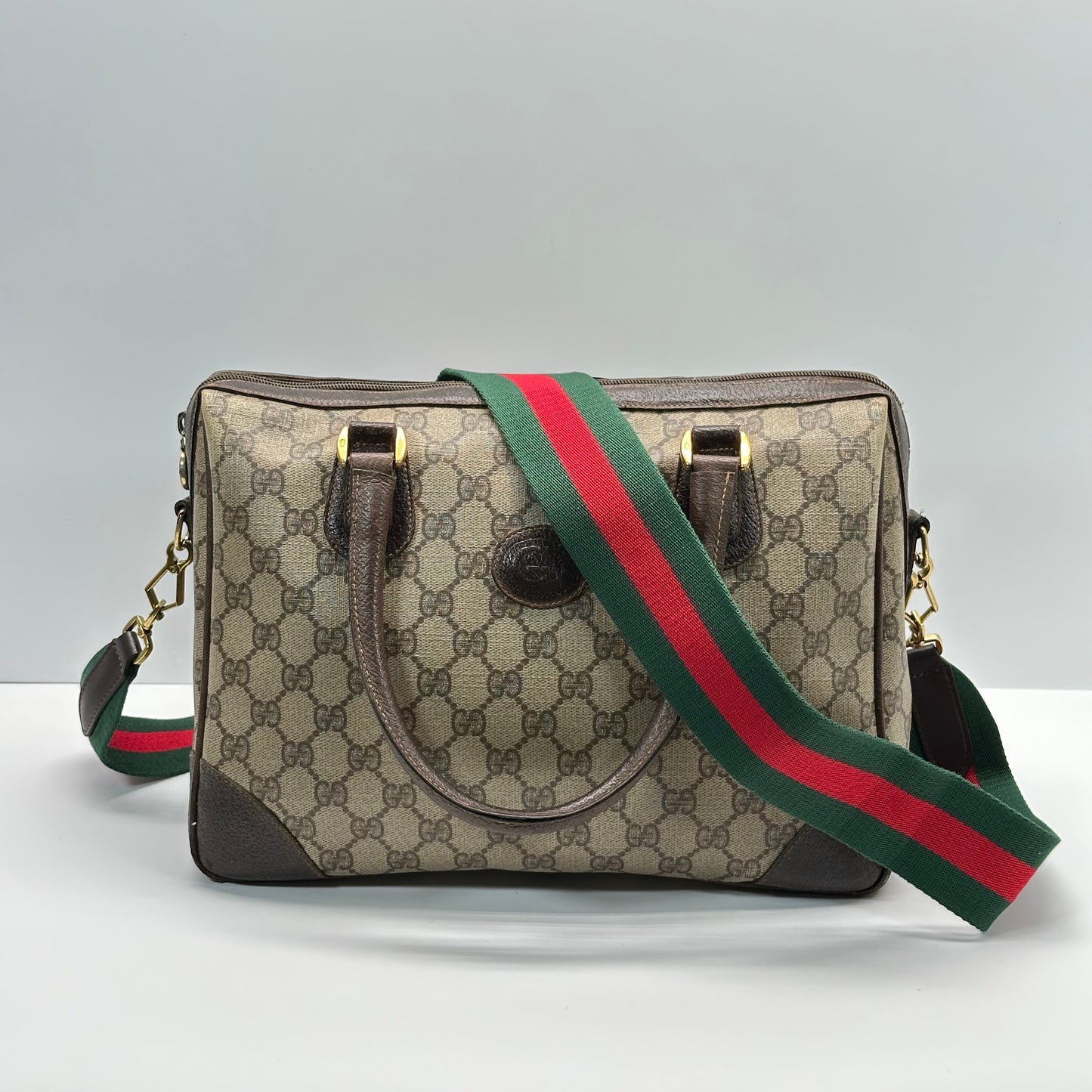 Authentic GUCCI Soho 2-Way Boston Handbag