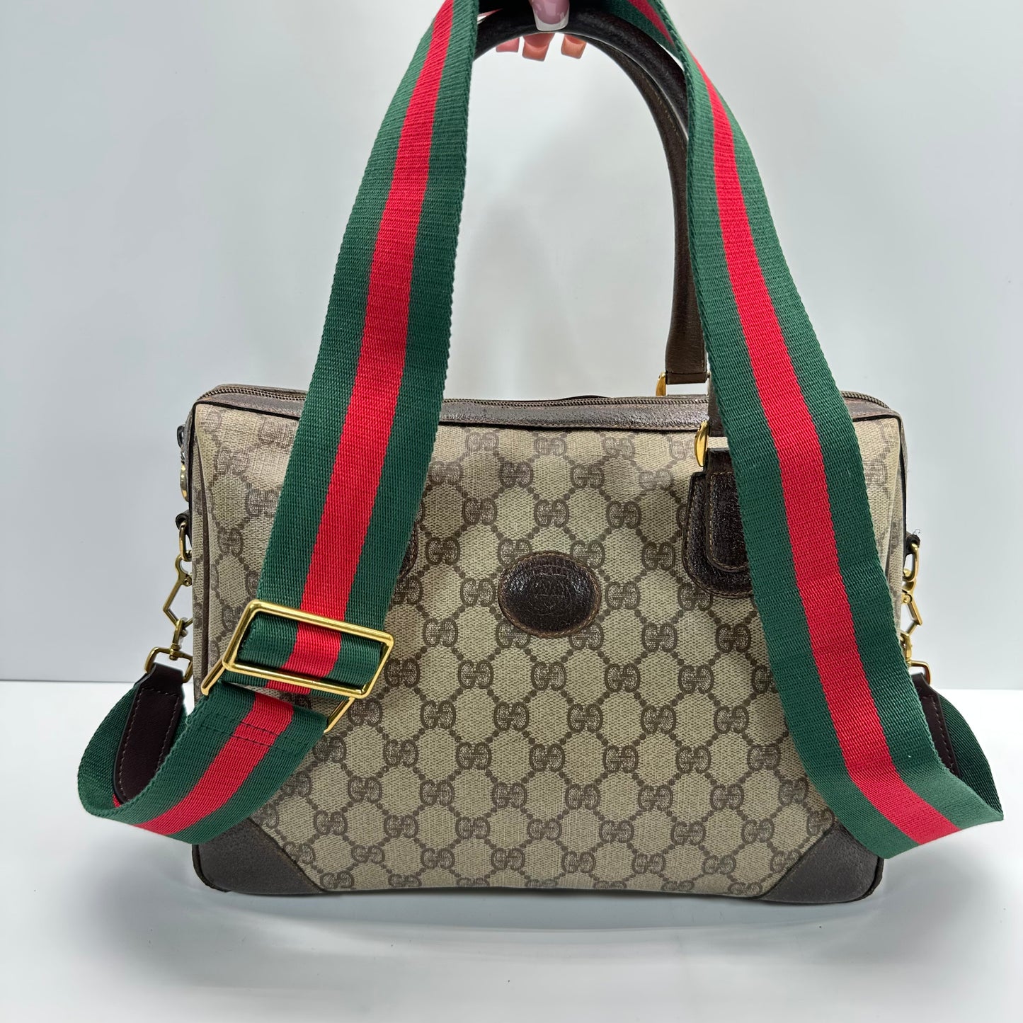 Authentic GUCCI Soho 2-Way Boston Handbag
