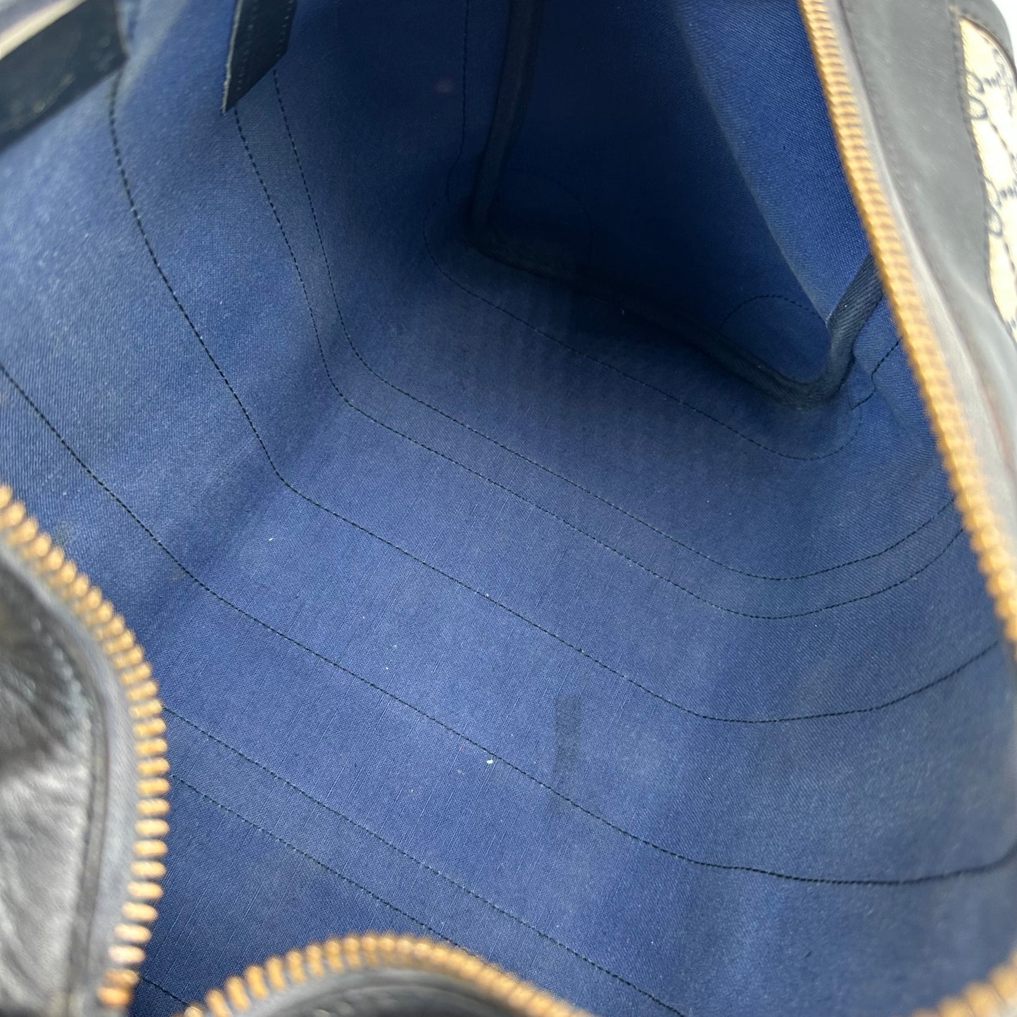 Authentic GUCCI GG Sherry Line Boston Handbag