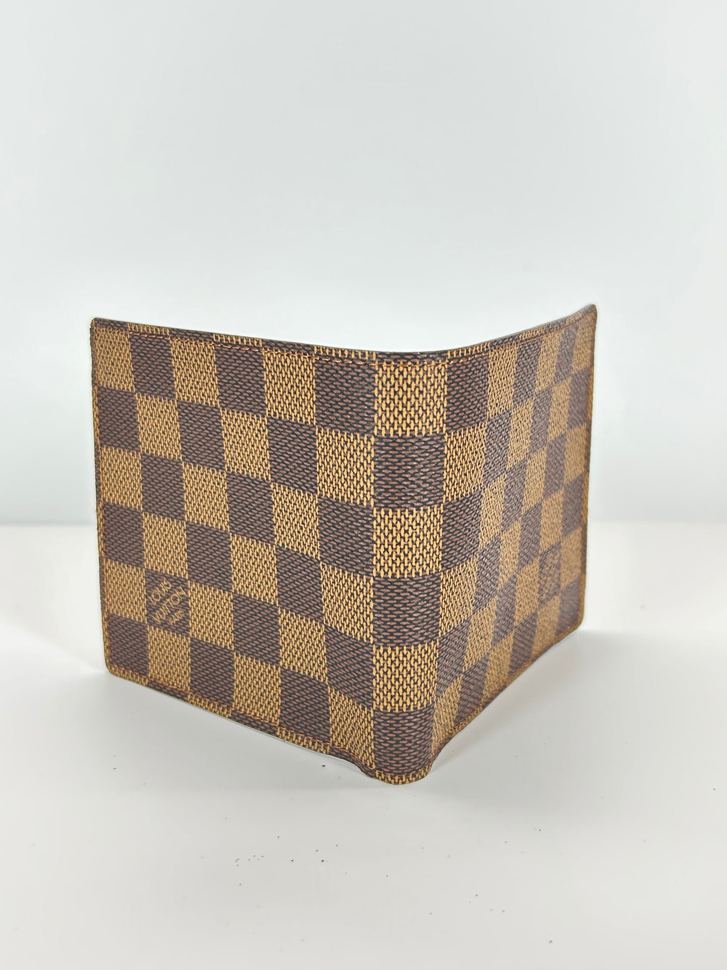 Authentic Louis Vuitton Damier Ebene Men's Bifold Wallet