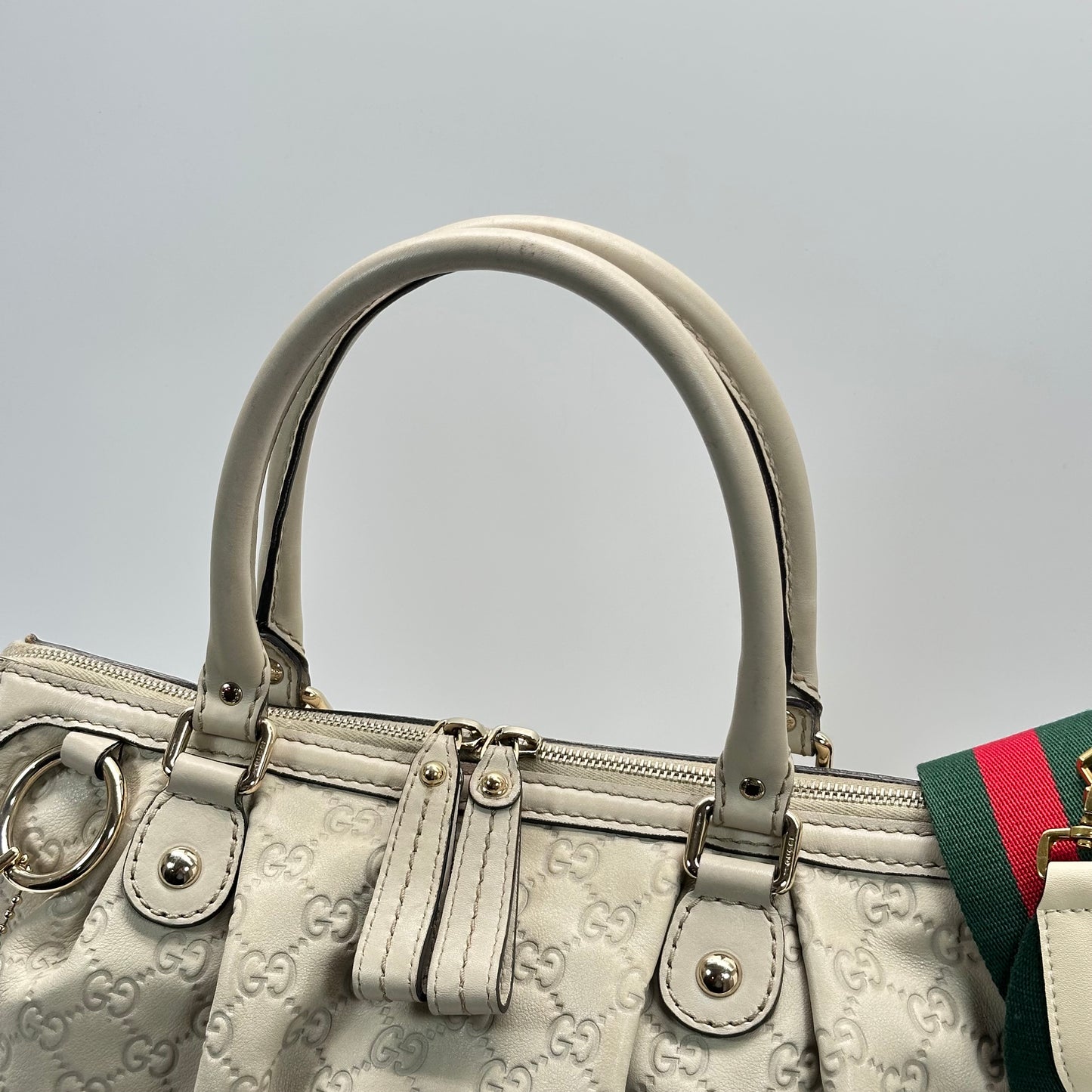 Authentic GUCCI Guccissima Medium Sukey Top Handle Bag