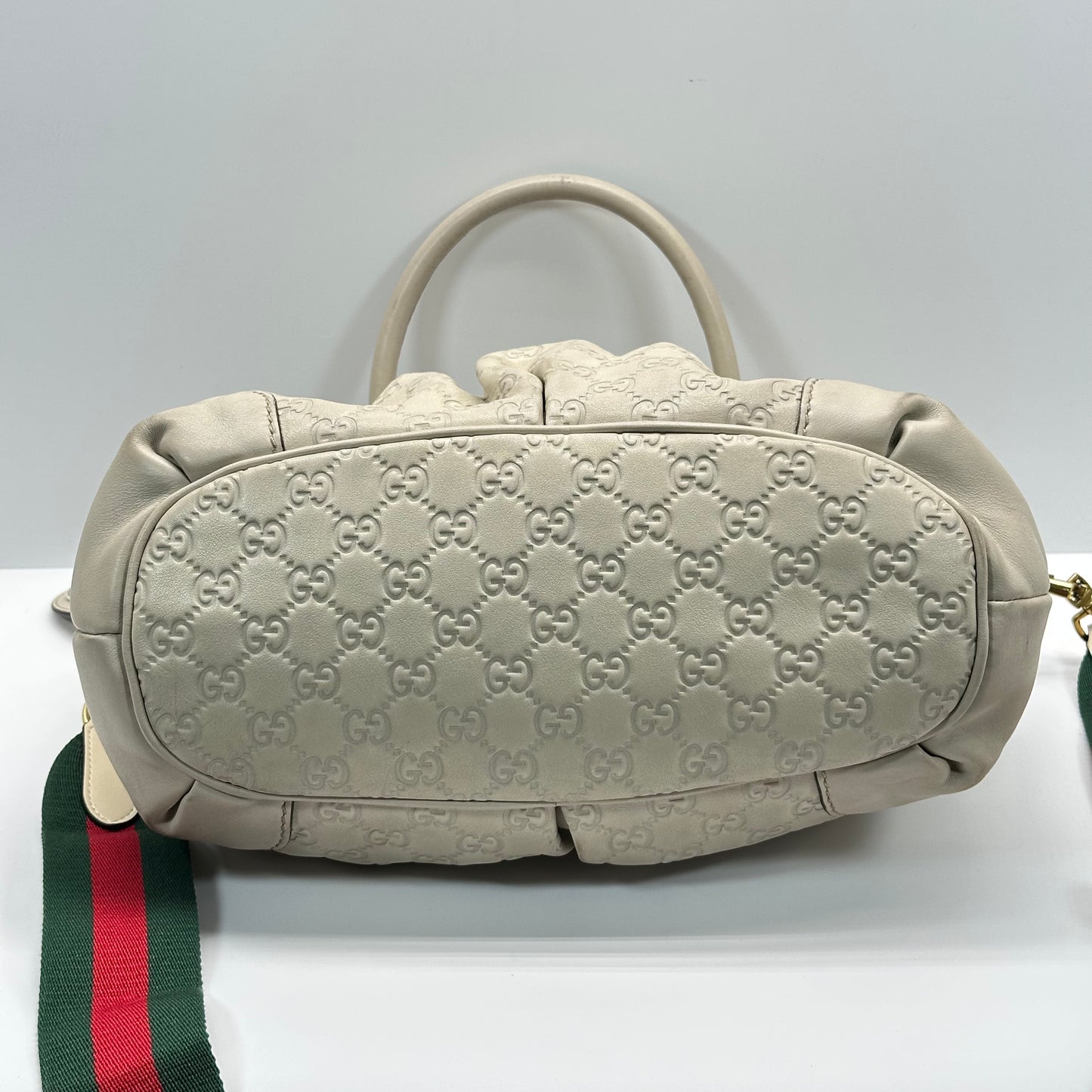 Authentic GUCCI Guccissima Medium Sukey Top Handle Bag