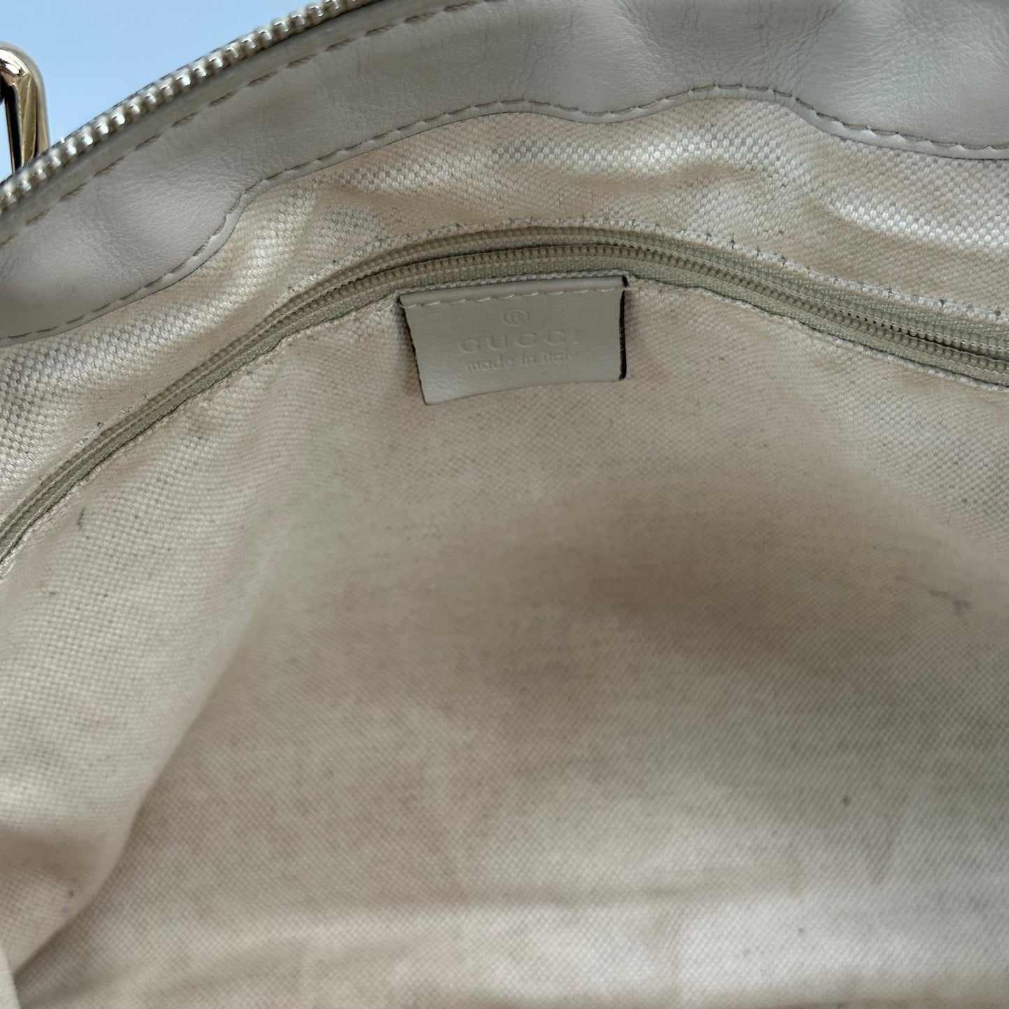 Authentic GUCCI Guccissima Medium Sukey Top Handle Bag