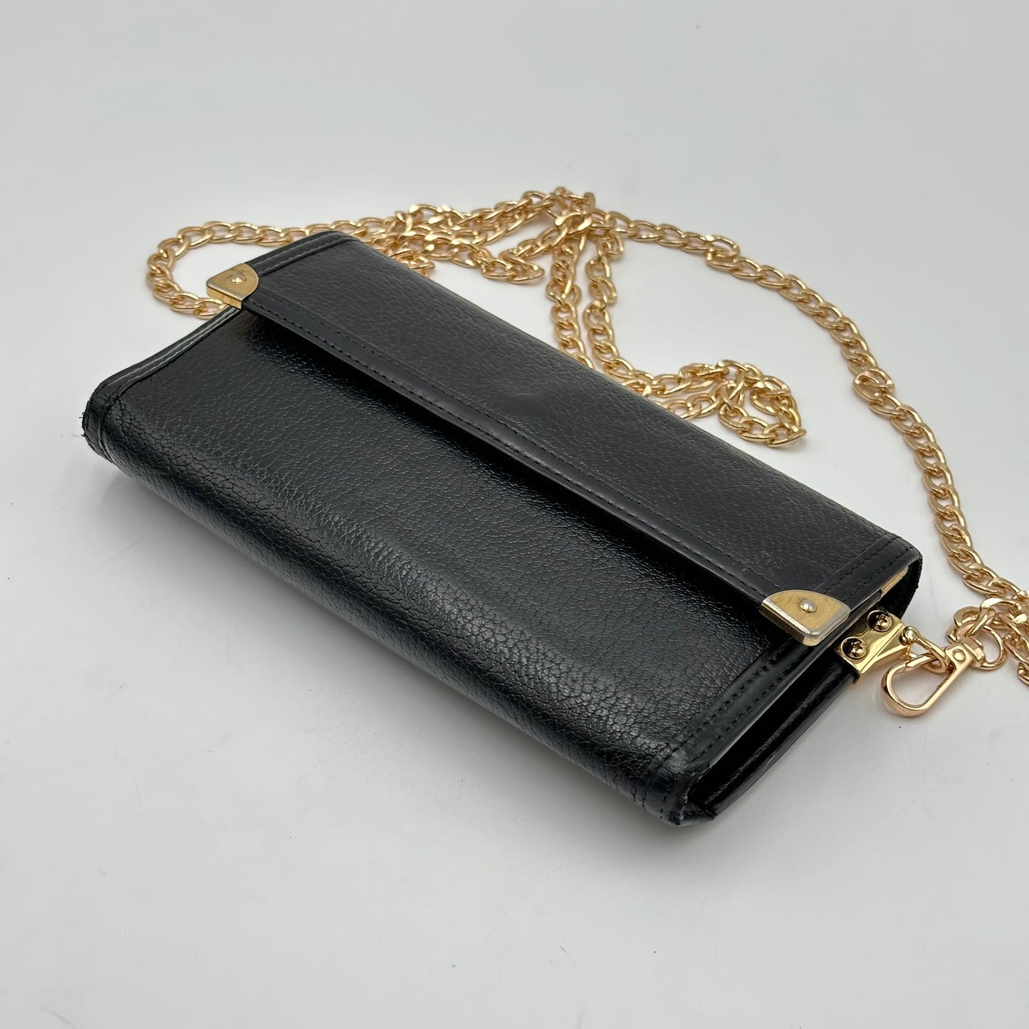 Authentic Louis Vuitton 2005 Suhali Black Trifold Wallet Crossbody