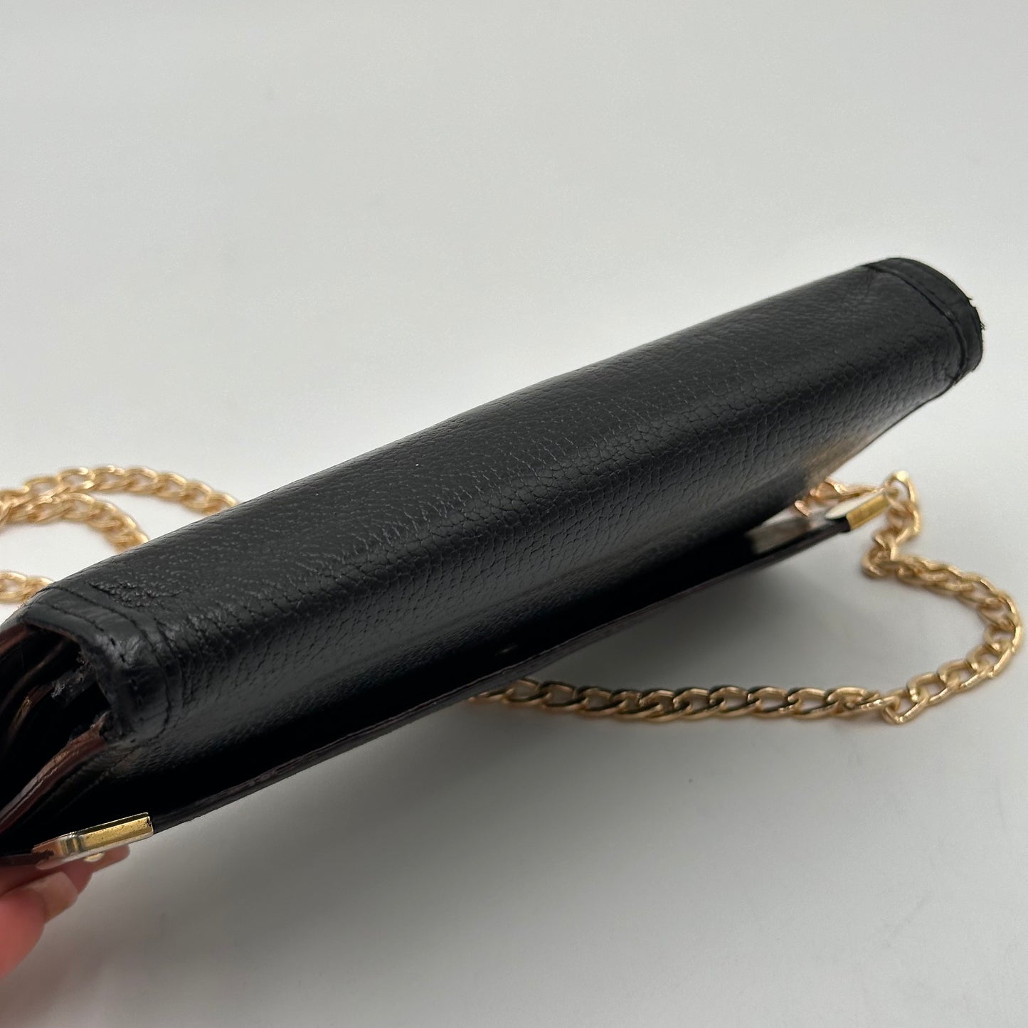 Authentic Louis Vuitton 2005 Suhali Black Trifold Wallet Crossbody