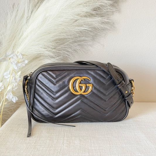 Authentic GUCCI Marmont Camera Crossbody