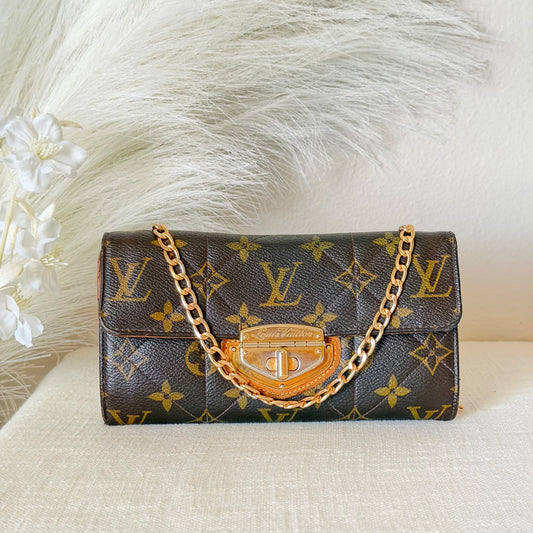 Authentic 2009 Louis Vuitton Monogram Étoile Wallet Crossbody
