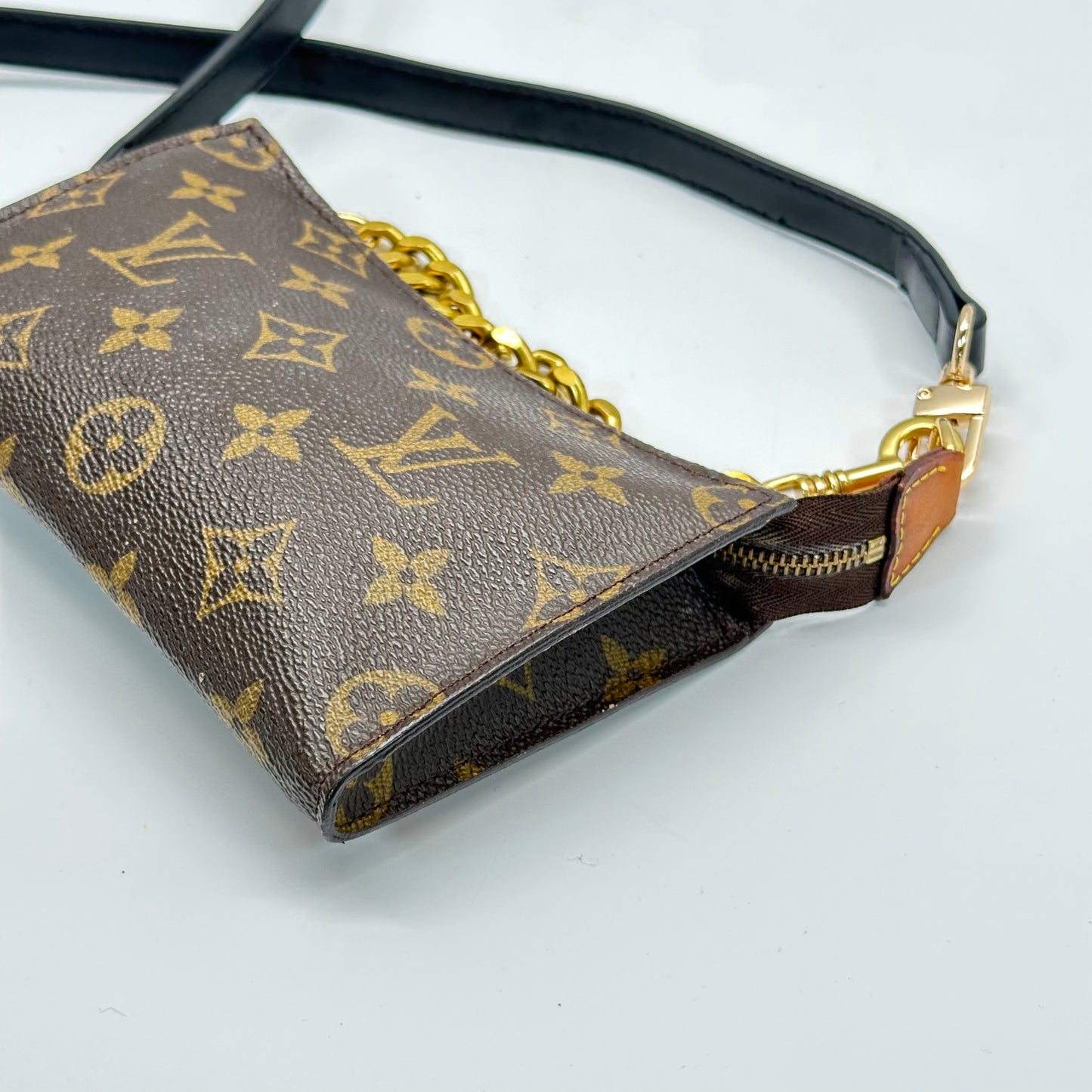 Authentic Louis Vuitton Monogram Bucket Pouch Crossbody