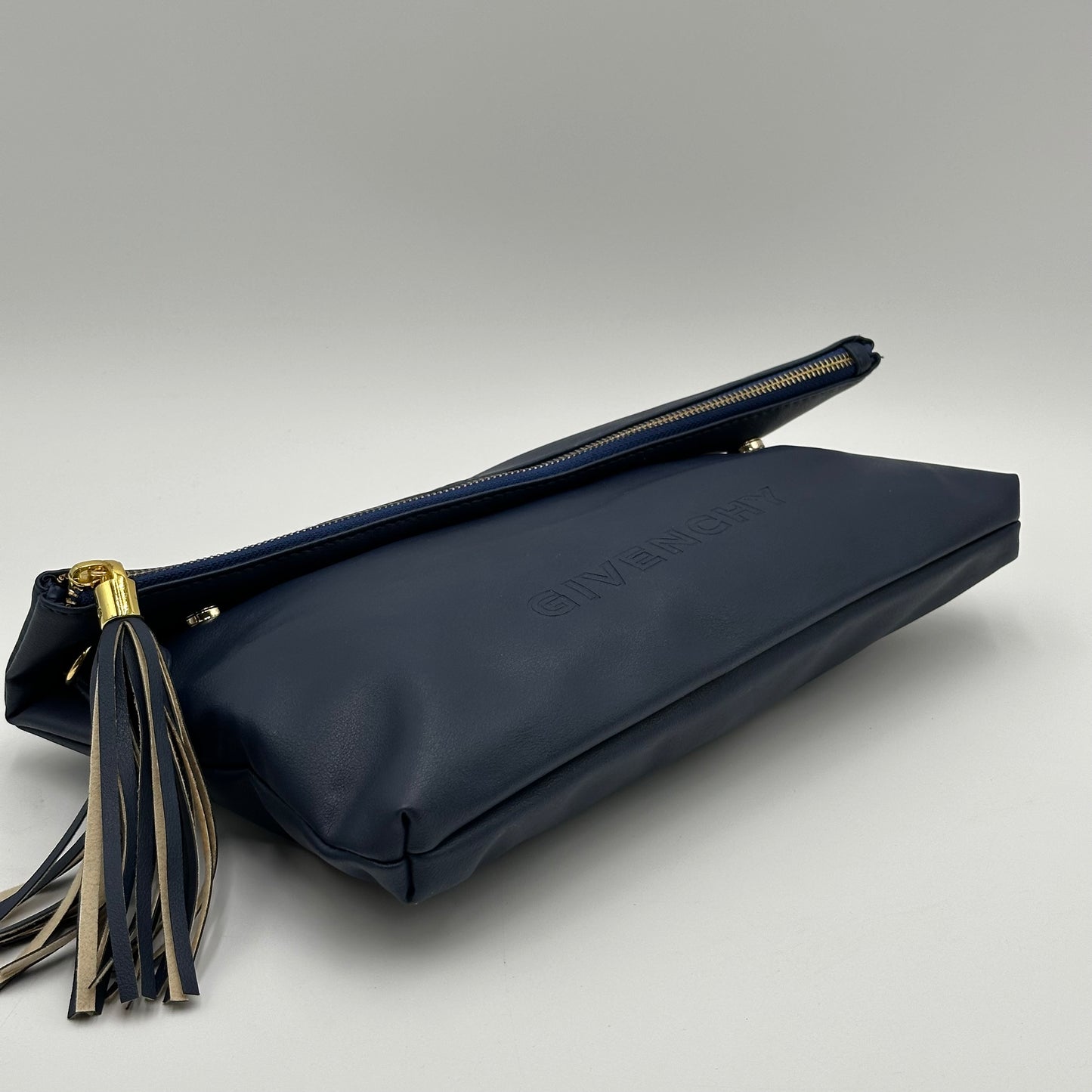 Authentic Givenchy Novelty Blue Clutch Crossbody