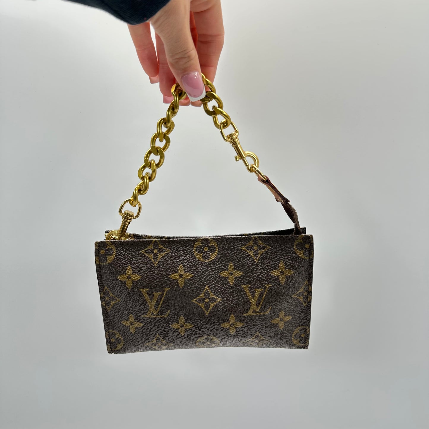 Authentic Louis Vuitton Monogram Bucket Pouch Crossbody