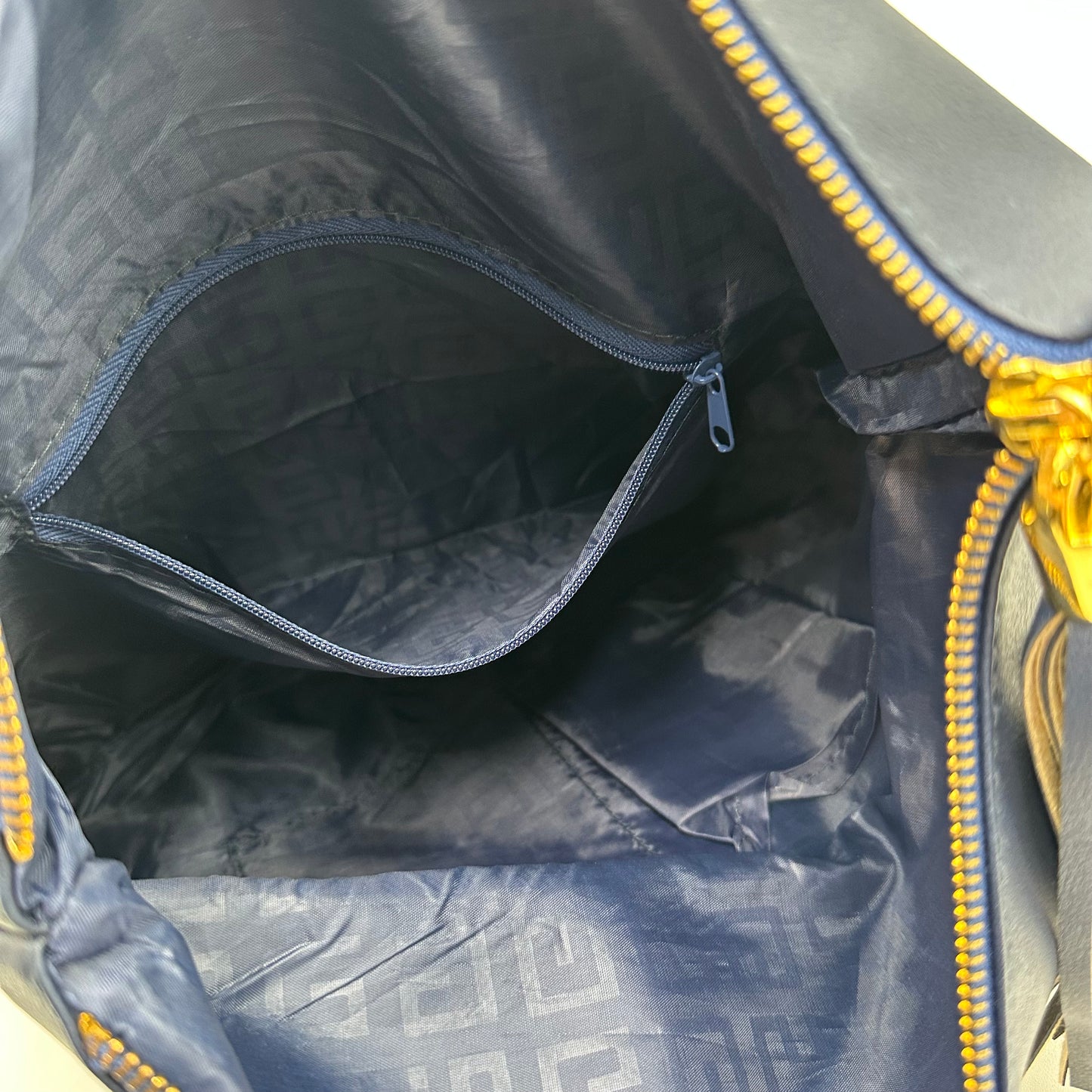 Authentic Givenchy Novelty Blue Clutch Crossbody