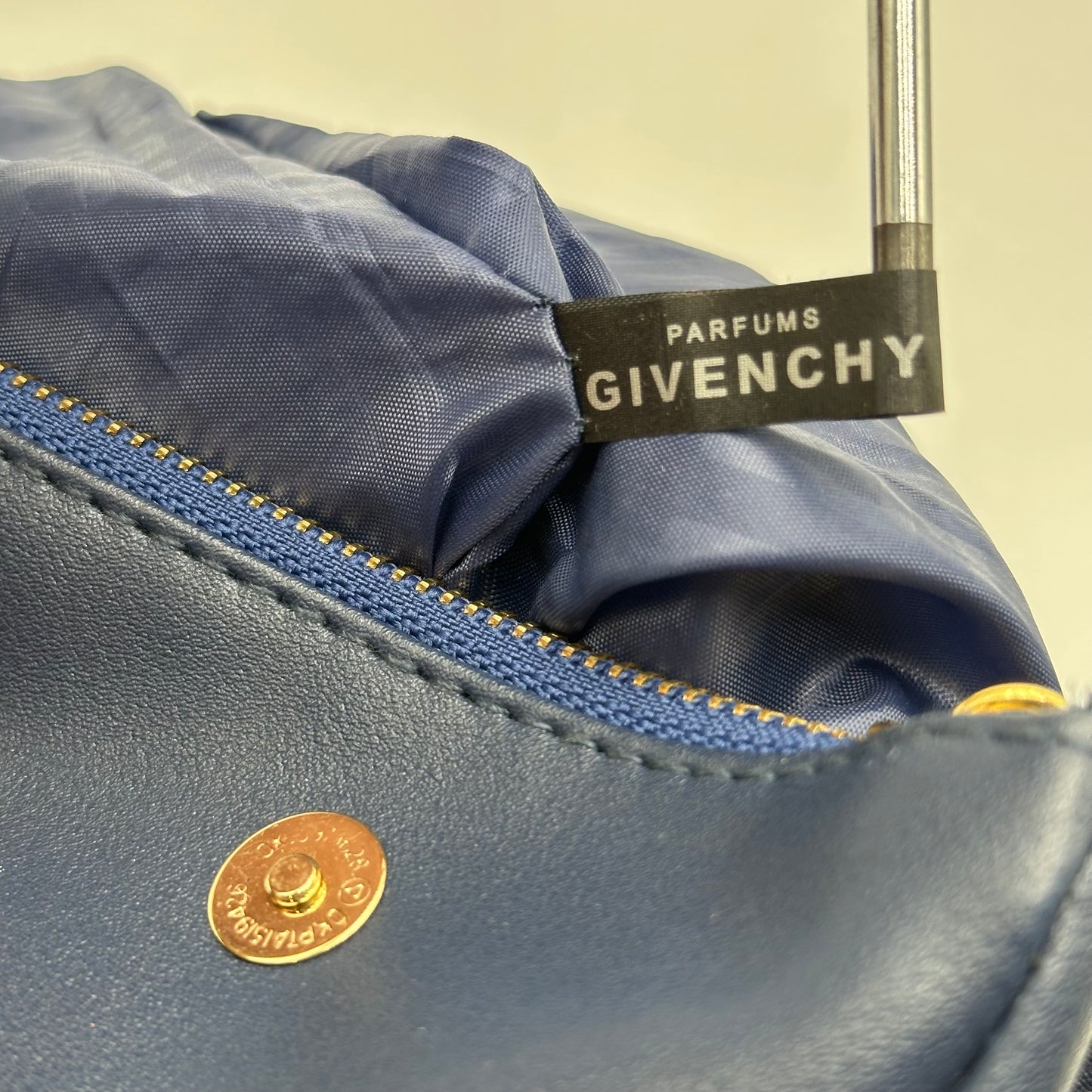 Authentic Givenchy Novelty Blue Clutch Crossbody