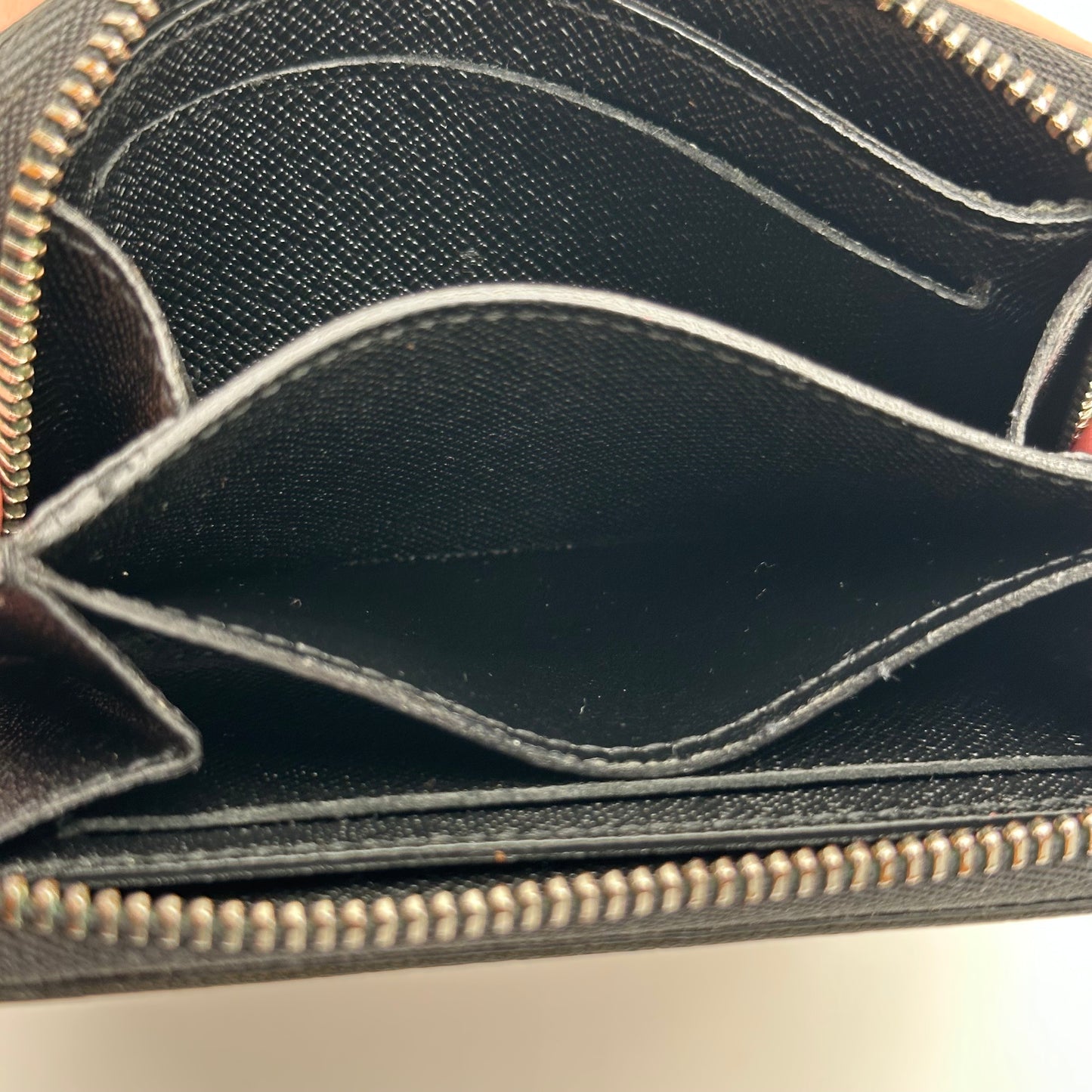 Authentic Louis Vuitton 2013 Damier Graphite Zippy Coin Purse Wallet