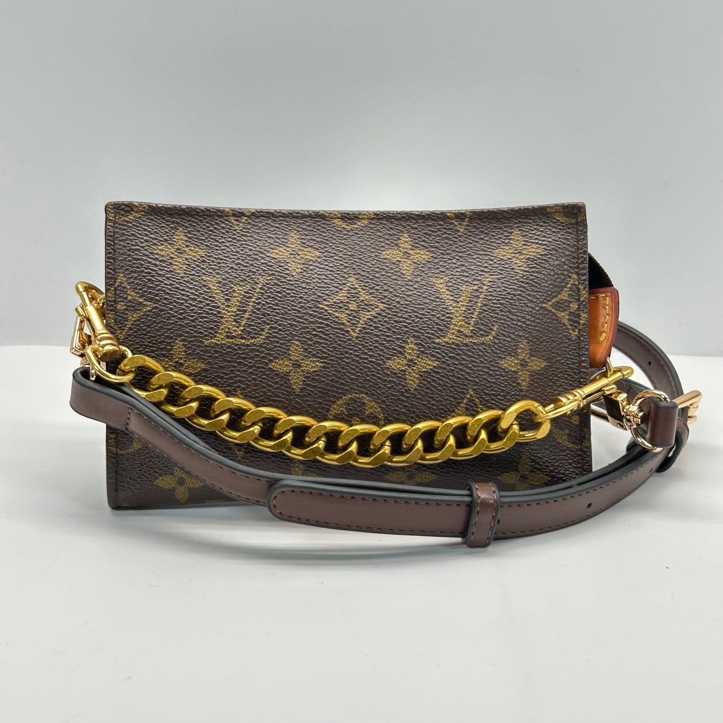 Authentic Louis Vuitton Monogram Bucket Pouch Crossbody
