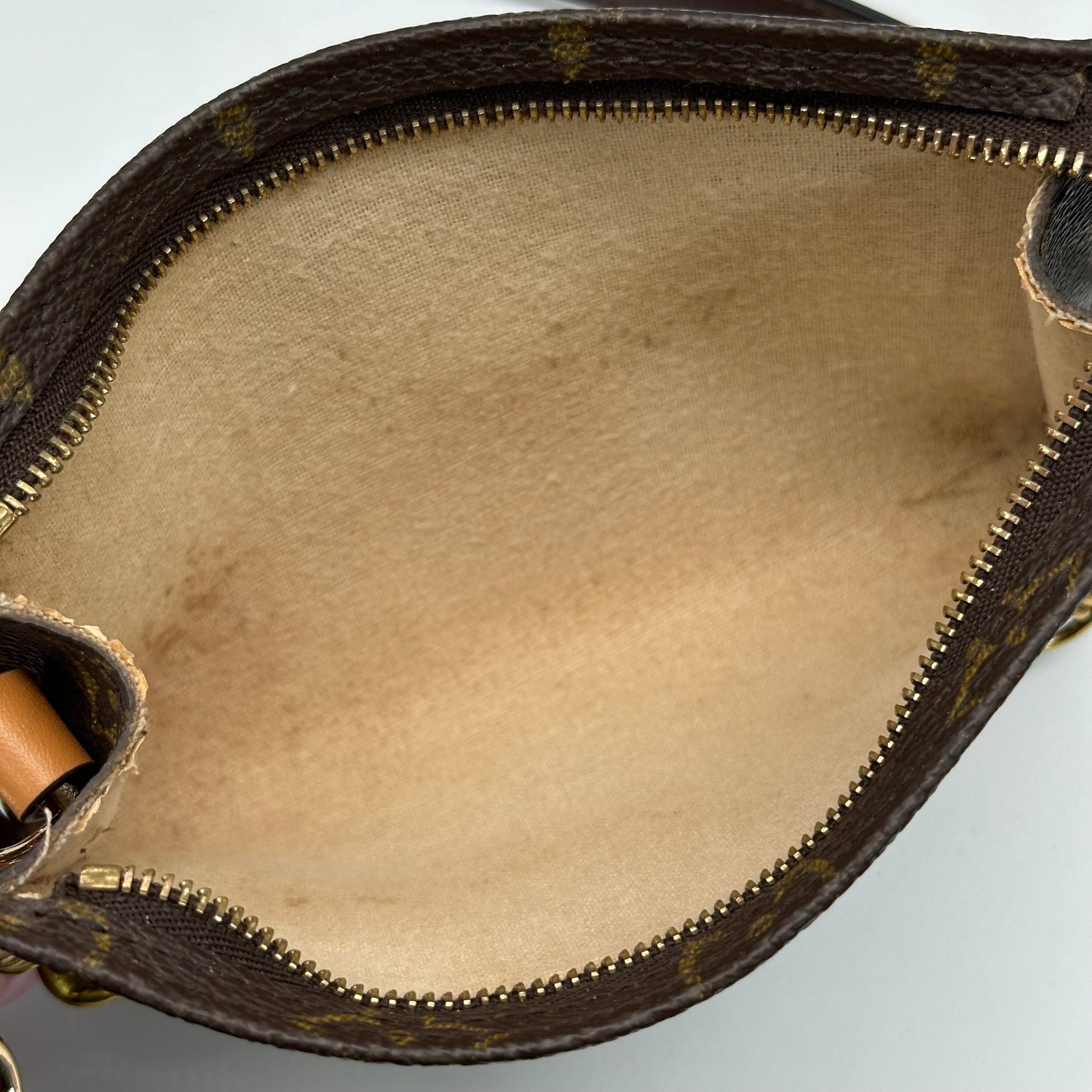 Authentic Louis Vuitton Monogram Bucket Pouch Crossbody