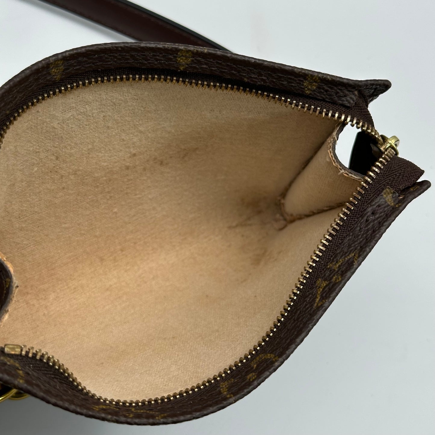 Authentic Louis Vuitton Monogram Bucket Pouch Crossbody