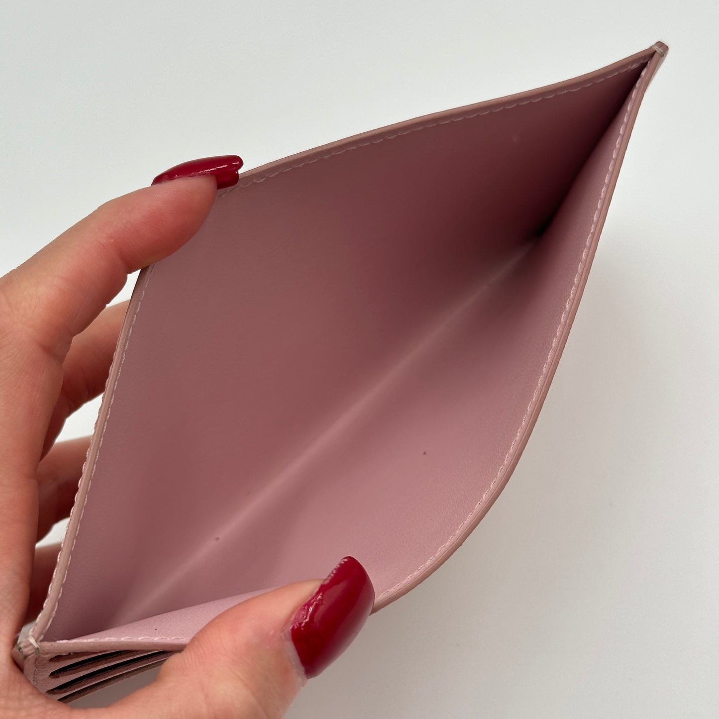 Authentic Louis Vuitton Rose Ballerine Felicie Insert Long Cardholder