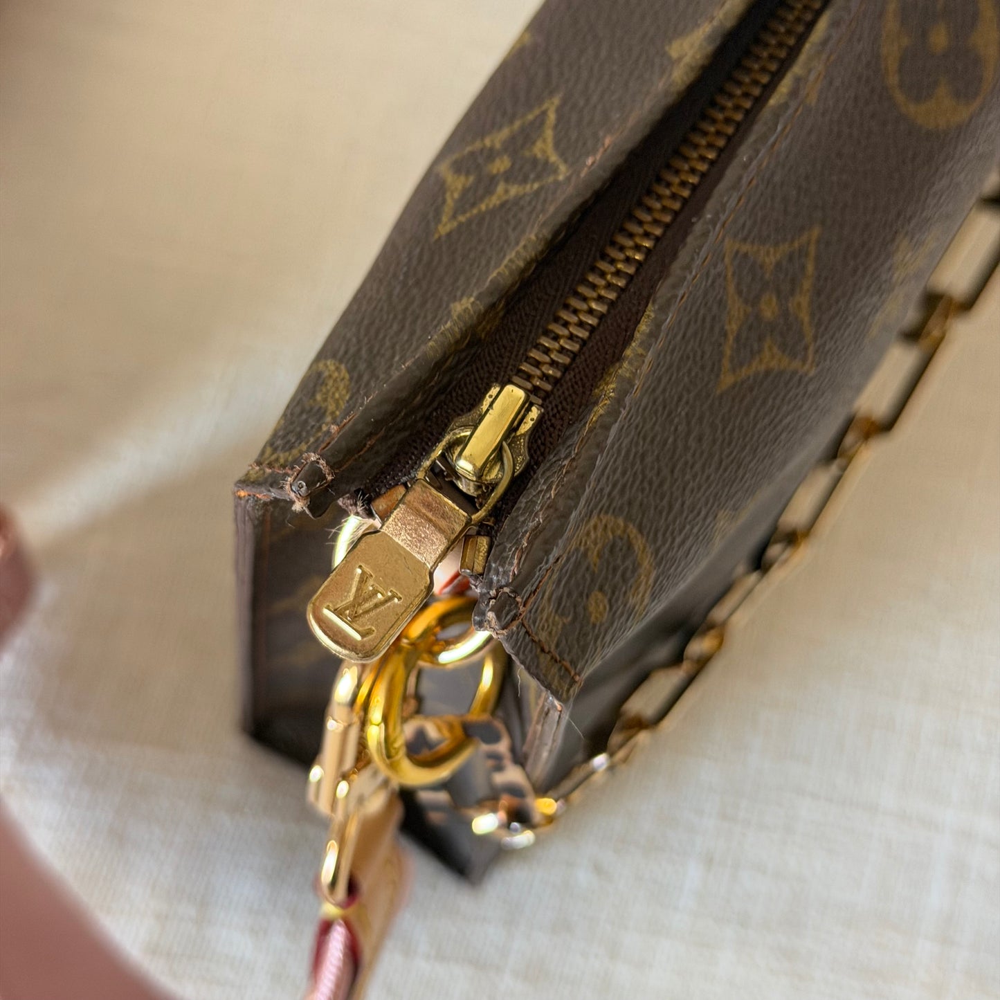 Authentic Louis Vuitton Monogram Toiletry 26 Crossbody