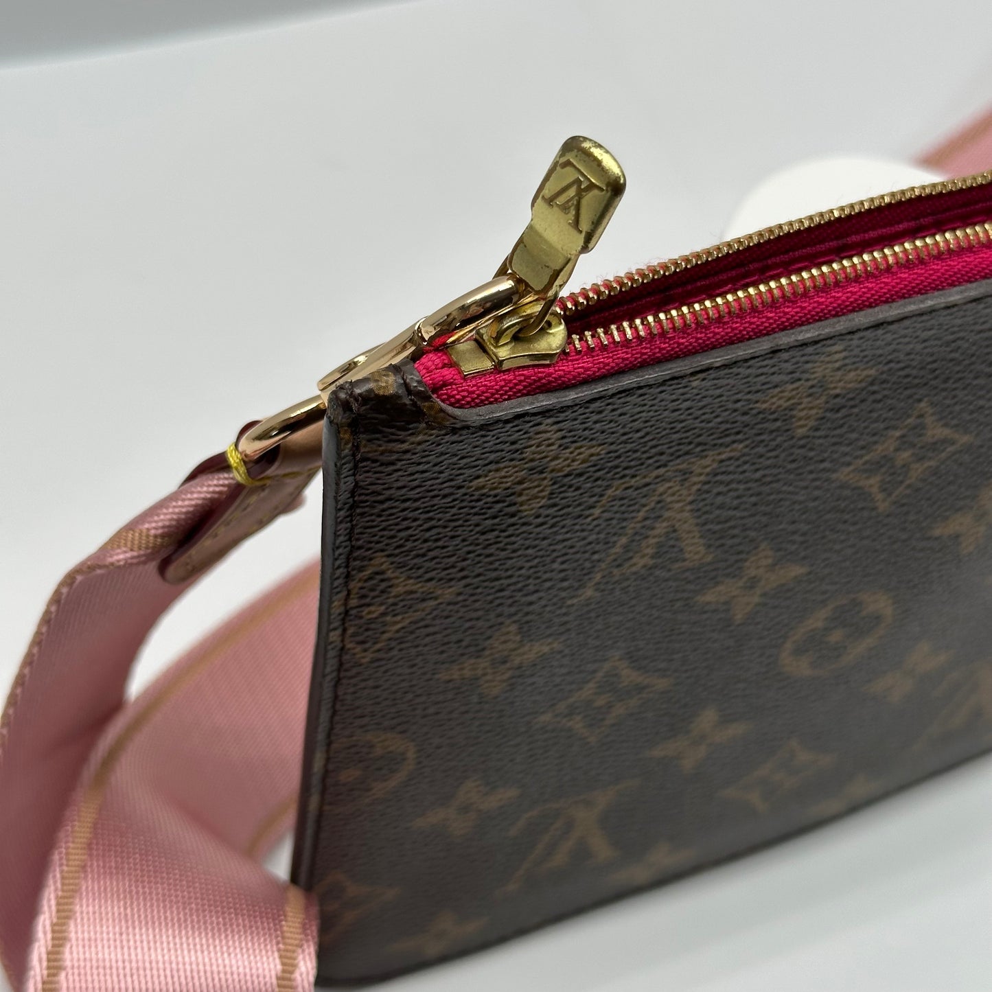 Authentic Louis Vuitton 2018 Monogram Travel Stickers Neverfull Pouch