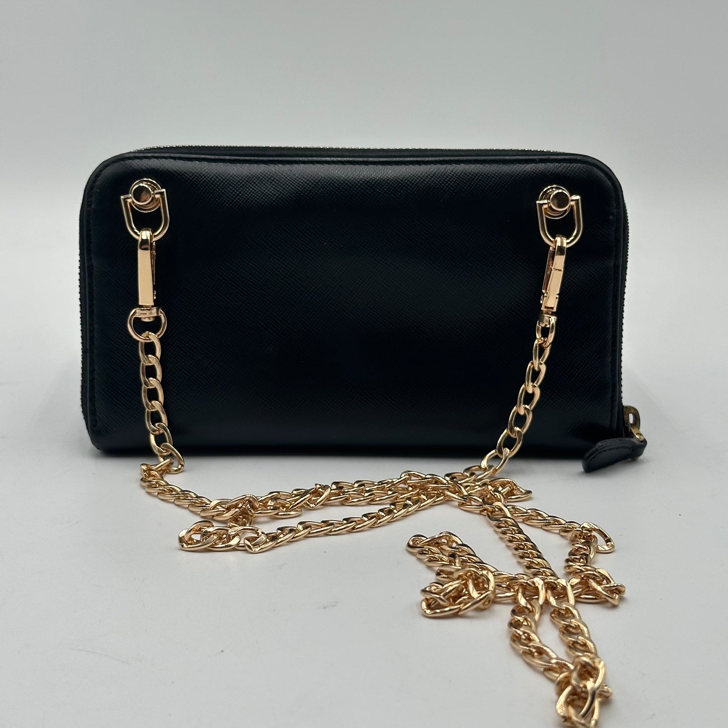 Authentic PRADA Saffiano Triangle Full Zip Wallet