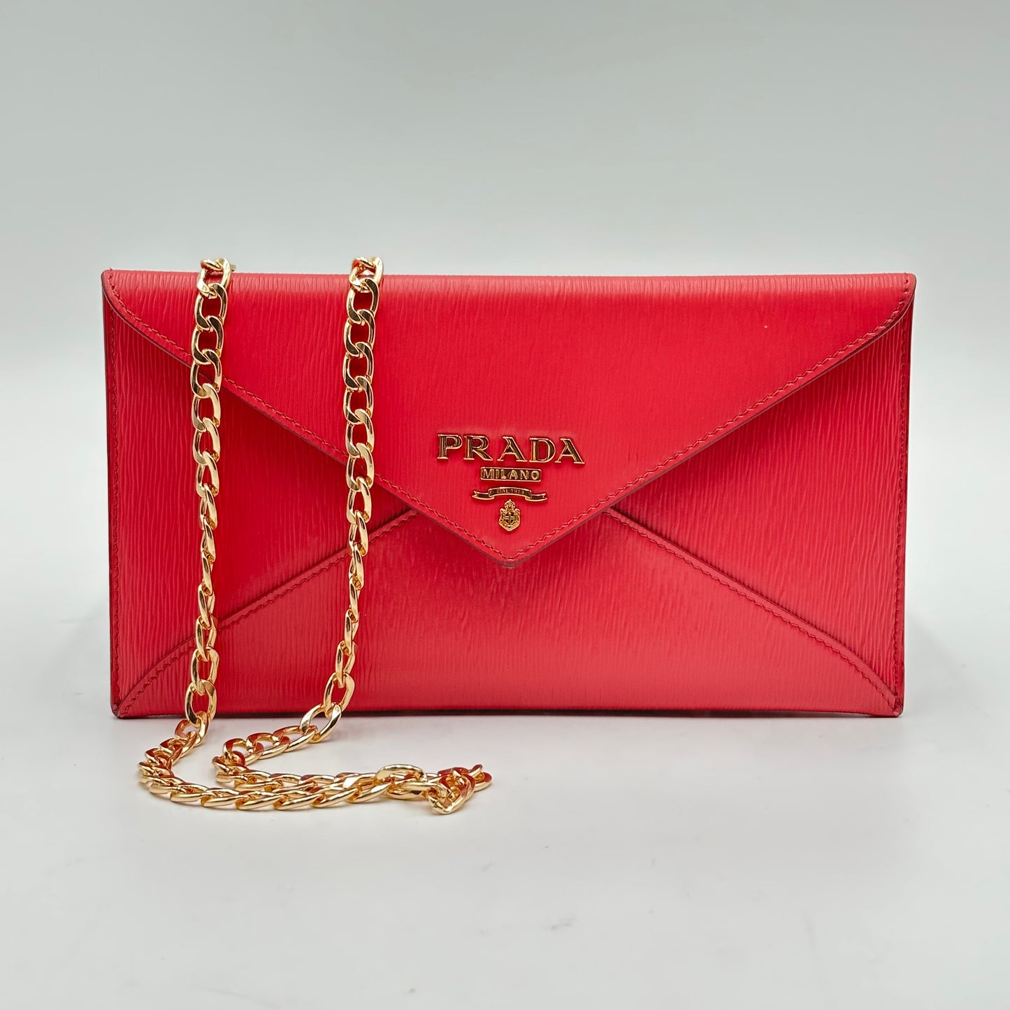 Authentic PRADA Fuchsia Envelope Wallet
