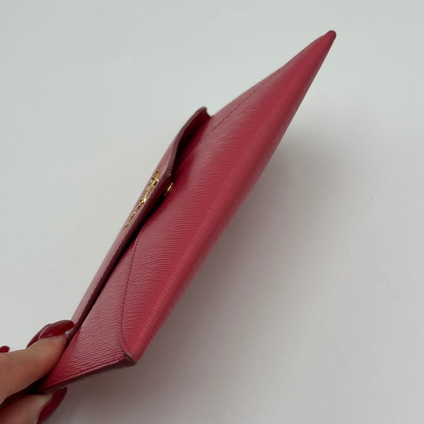 Authentic PRADA Fuchsia Envelope Wallet