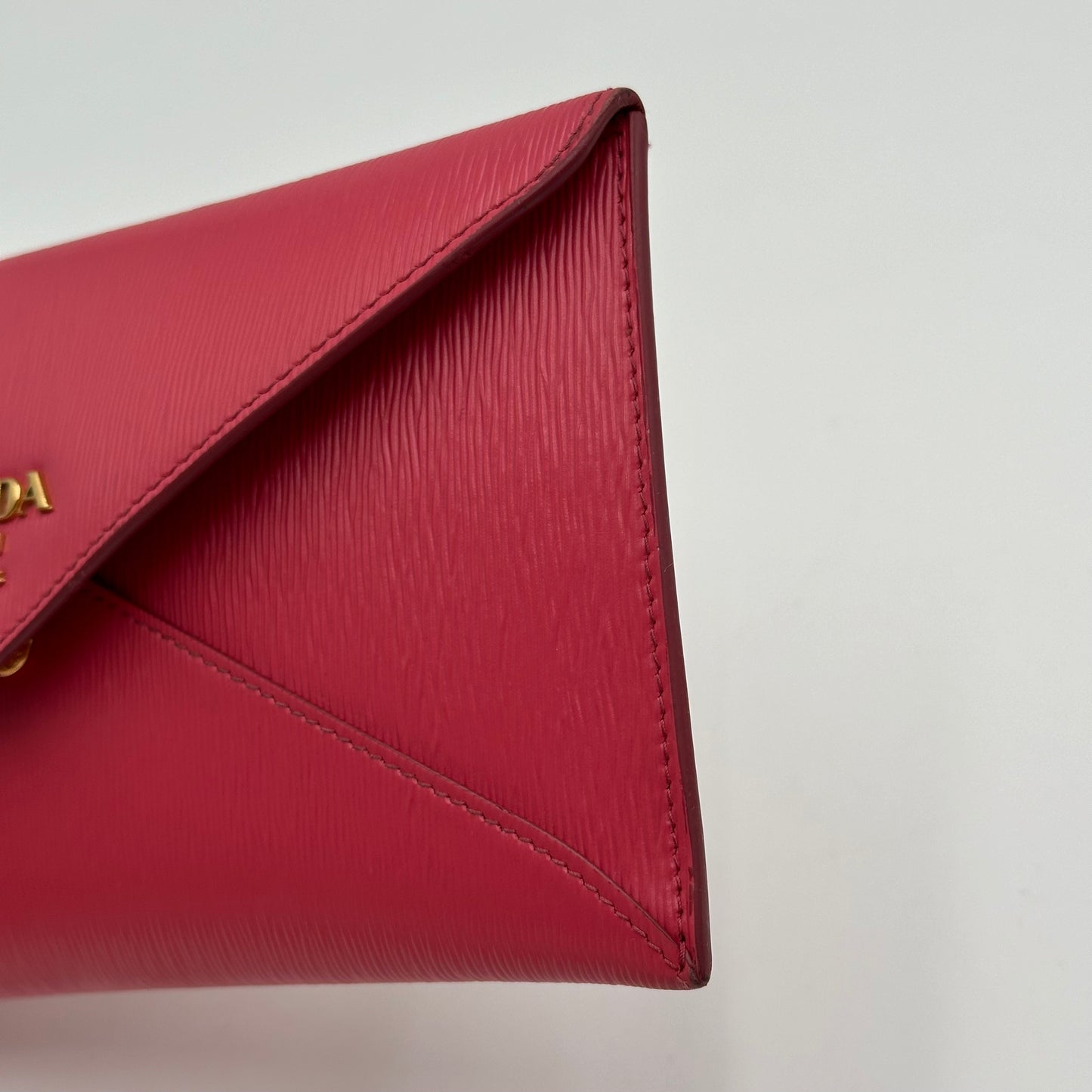 Authentic PRADA Fuchsia Envelope Wallet