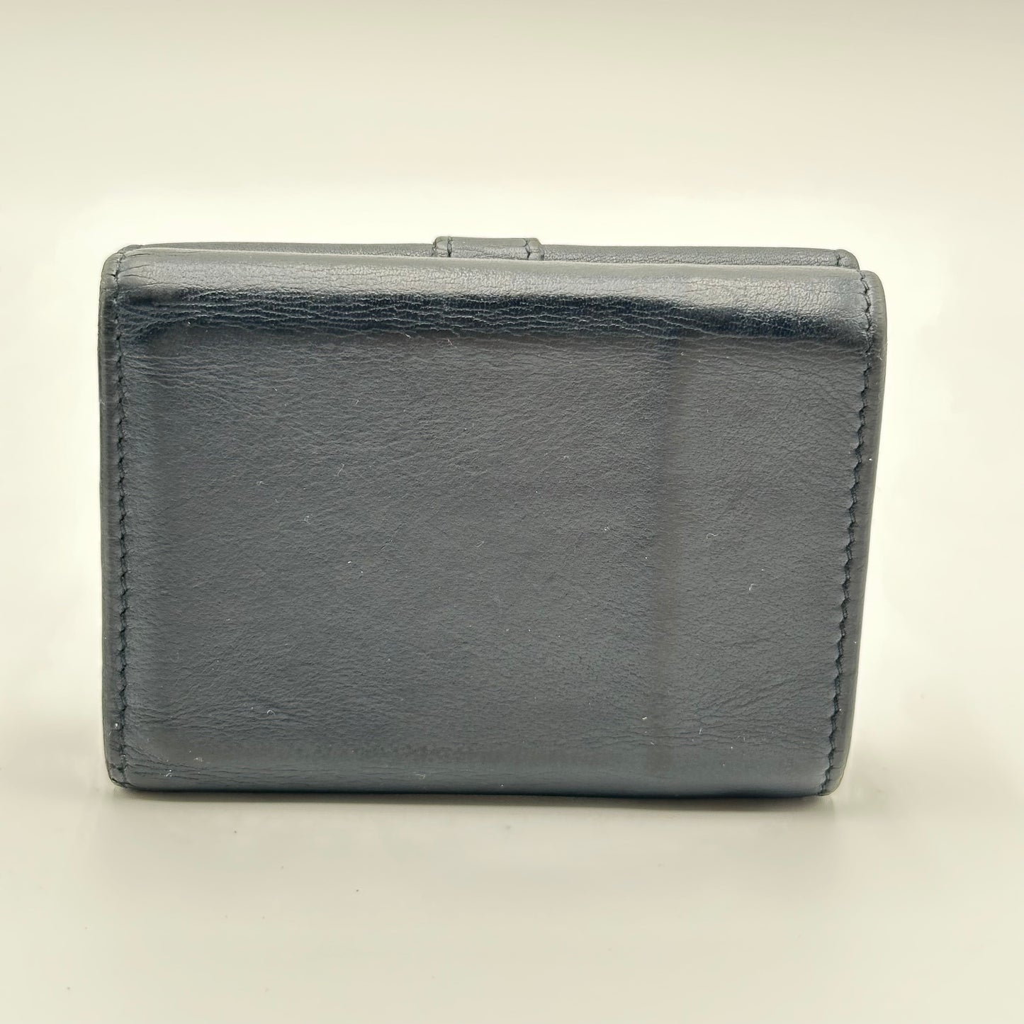 Authentic YSL Calfskin Compact Trifold Wallet