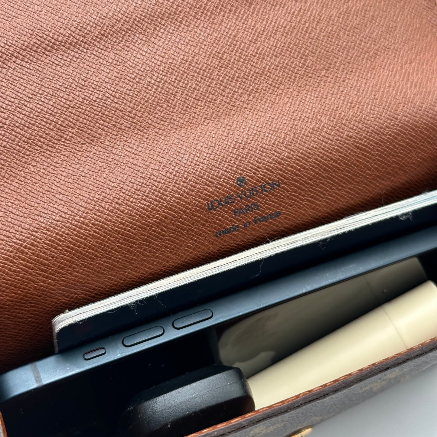 Authentic Louis Vuitton 1993 Monogram Arsch Belt Bag Crossbody