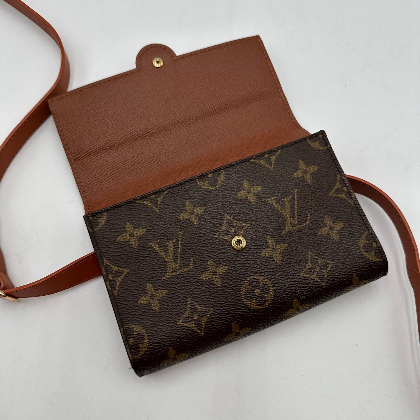 Authentic Louis Vuitton 1993 Monogram Arsch Belt Bag Crossbody