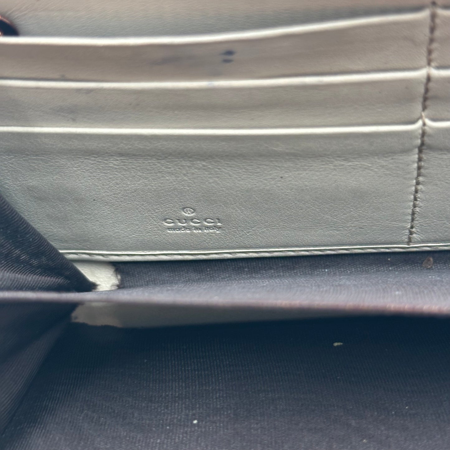 Authentic GUCCI Black Microguccisima Full Zipper Wallet Crossbody