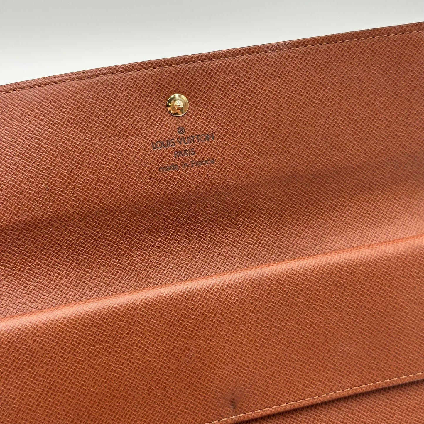 Authentic Louis Vuitton 1999 Monogram Trifold Wallet Crossbody