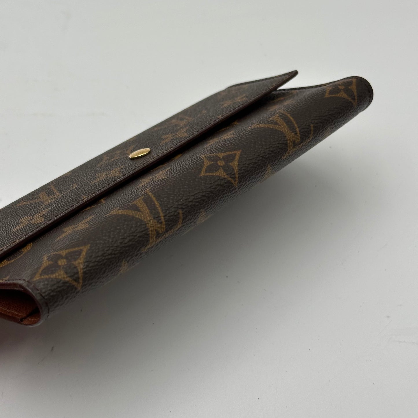 Authentic Louis Vuitton 1999 Monogram Trifold Wallet Crossbody