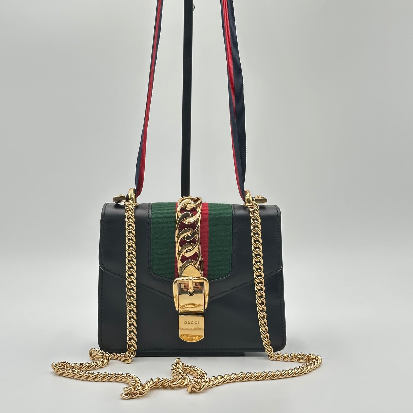 Authentic GUCCI Mini Black Sylvie
