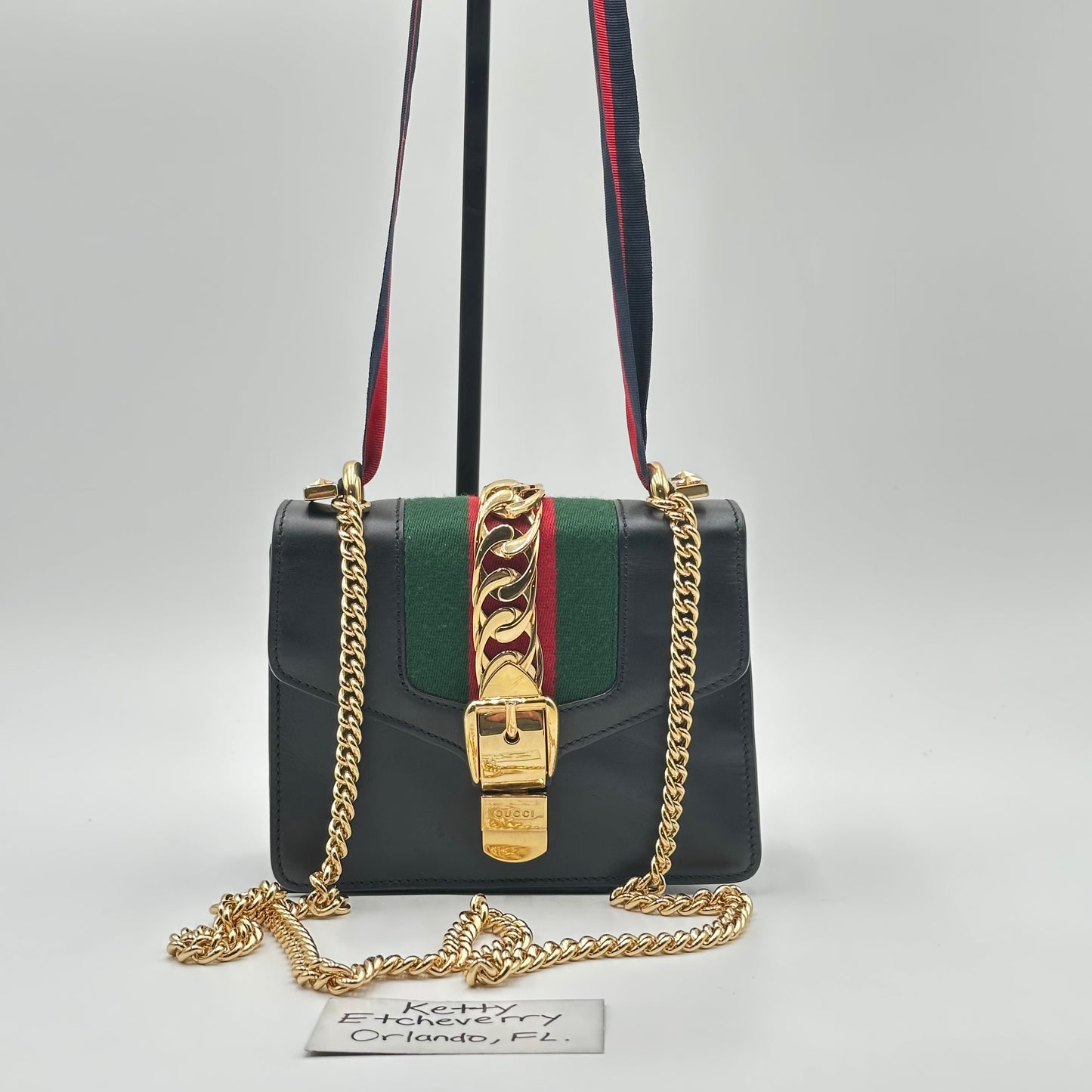 Authentic GUCCI Mini Black Sylvie