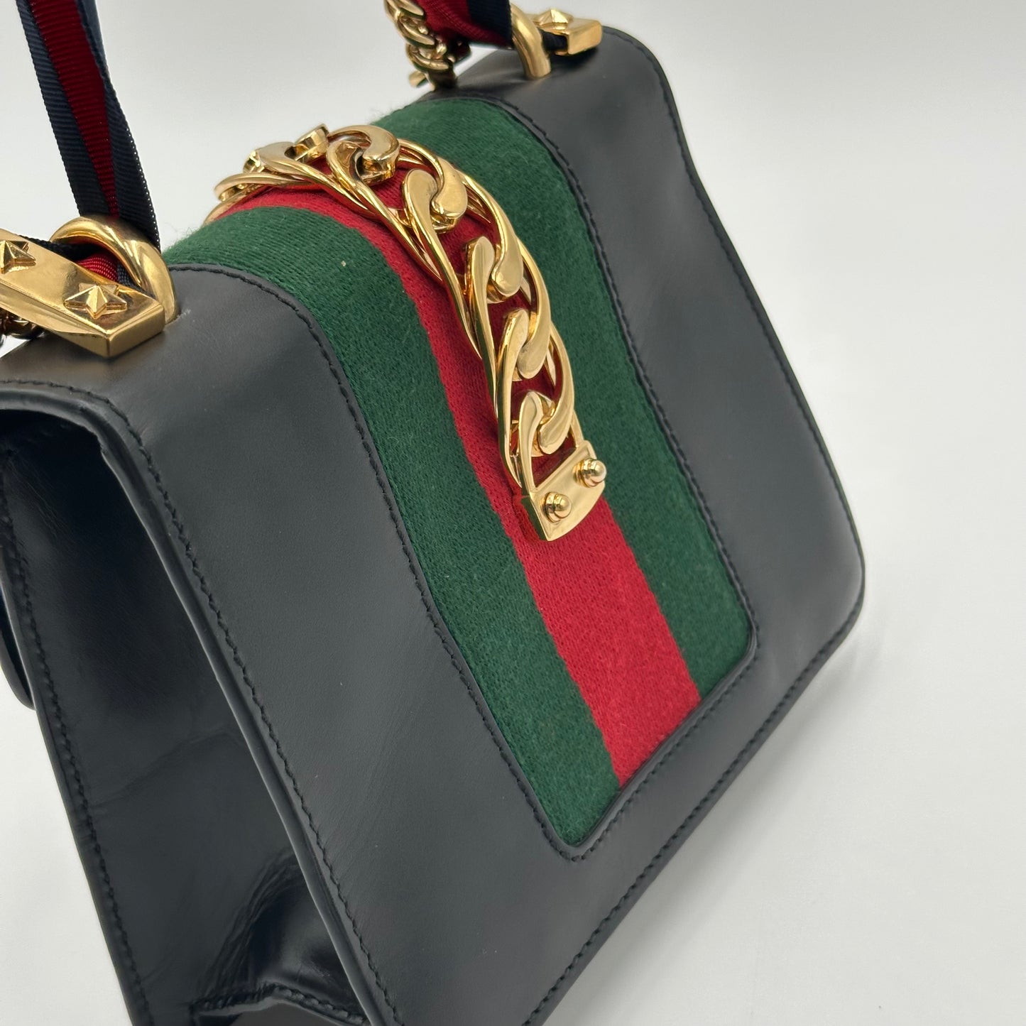Authentic GUCCI Mini Black Sylvie