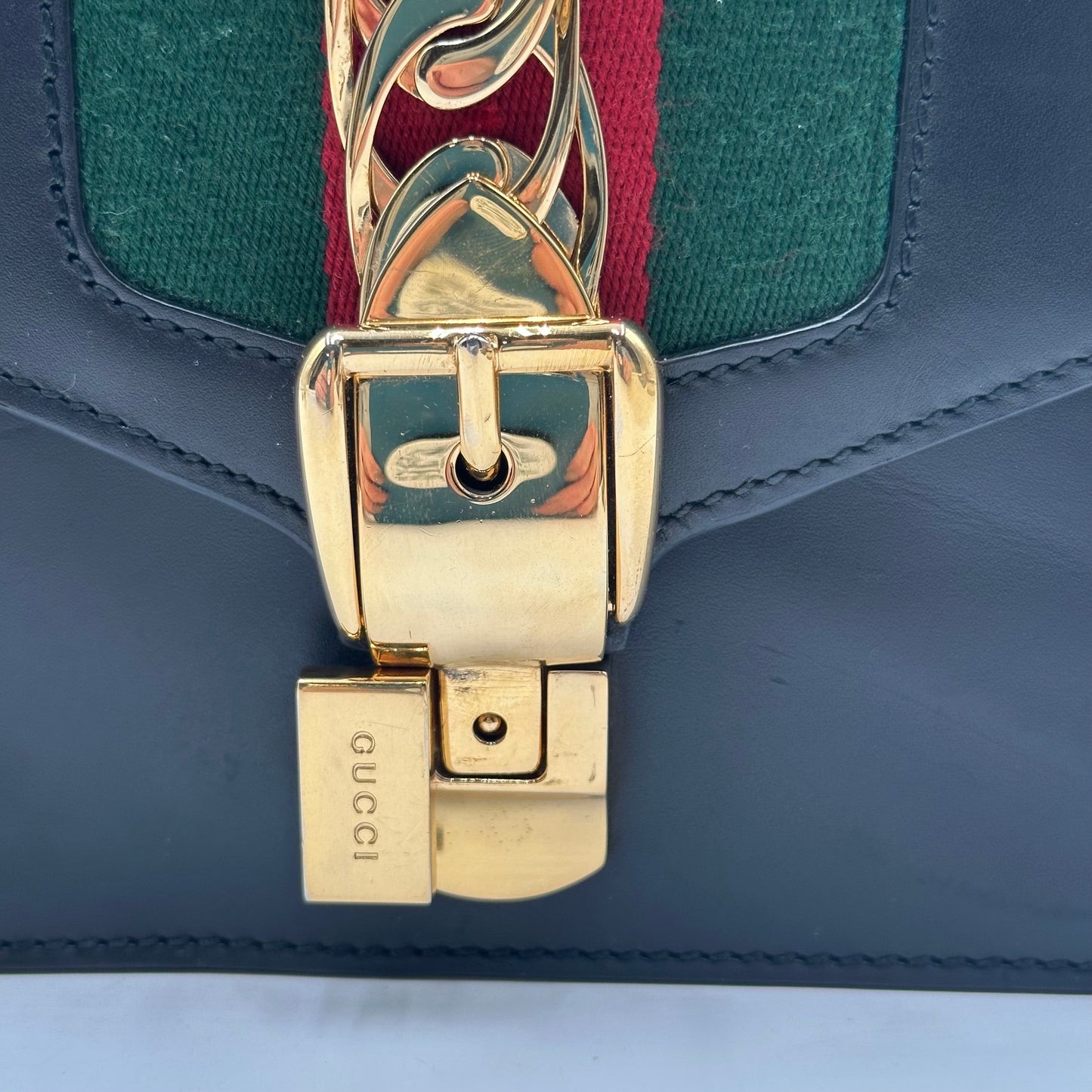 Authentic GUCCI Mini Black Sylvie
