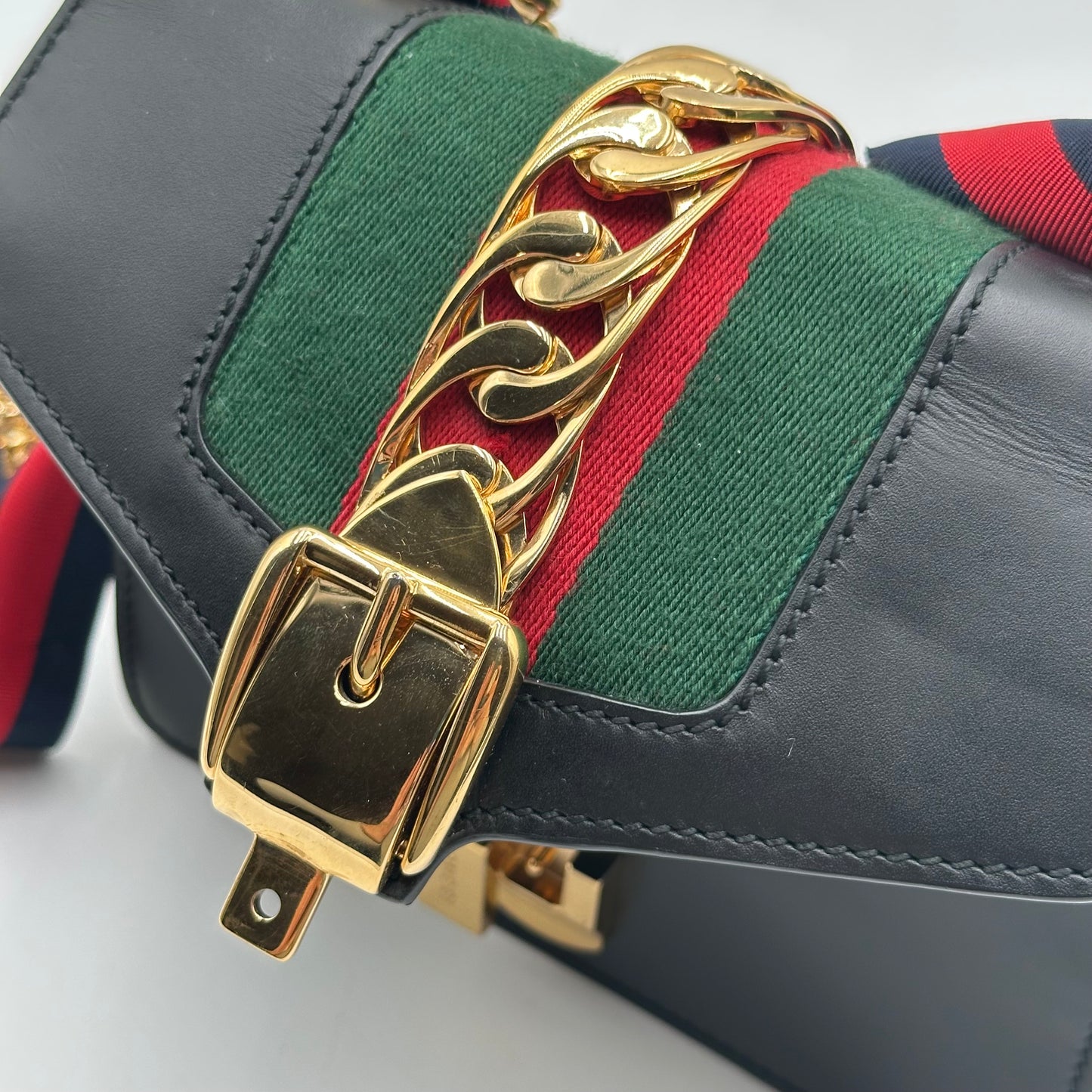 Authentic GUCCI Mini Black Sylvie