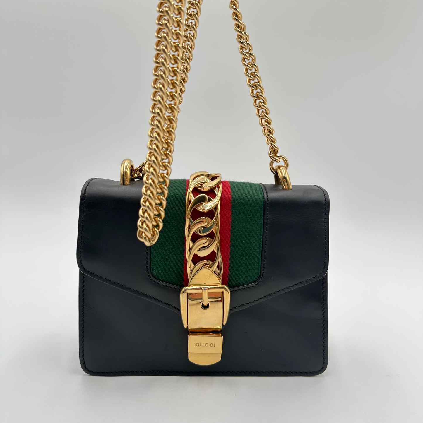Authentic GUCCI Mini Black Sylvie